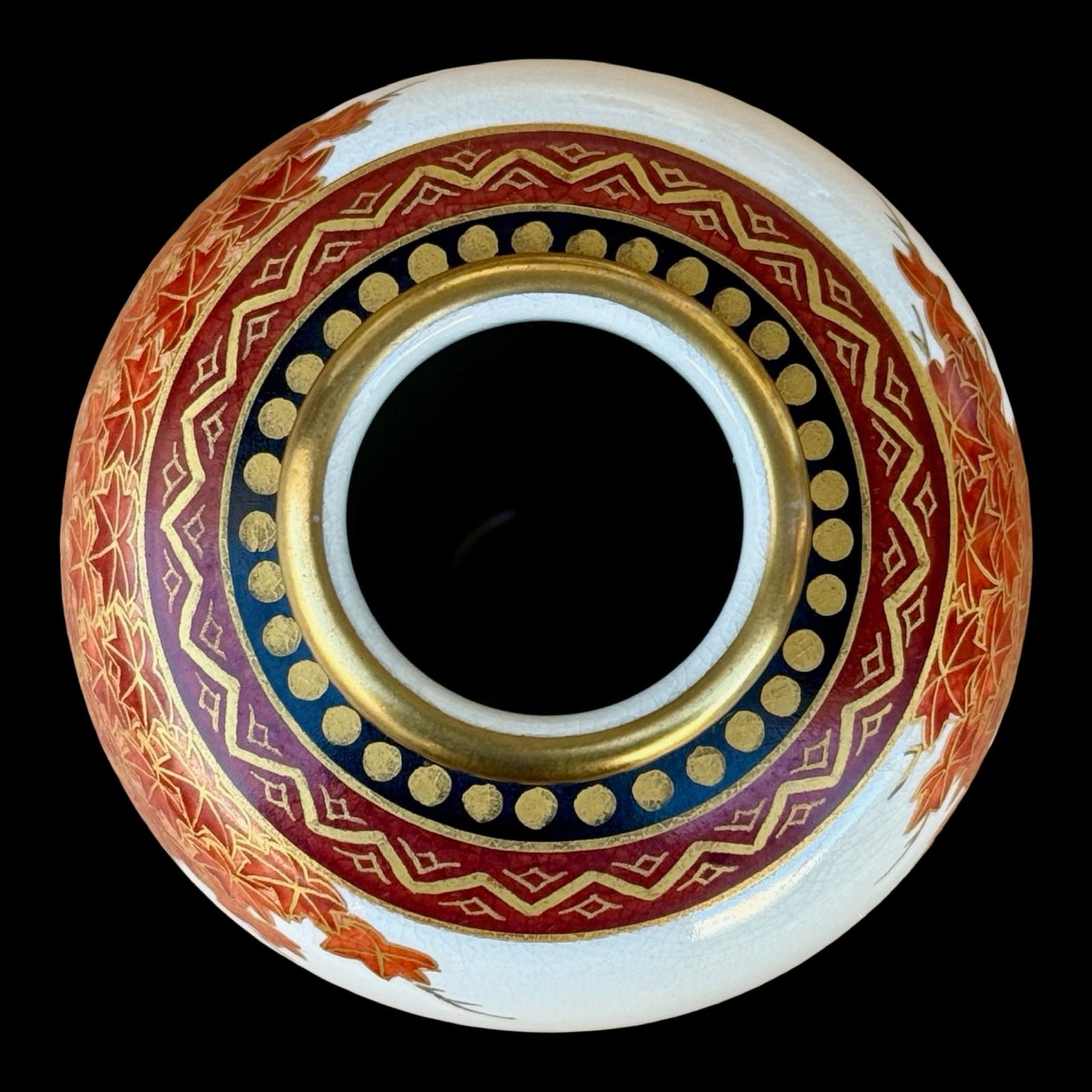 Satsuma Earthenware Vase - 6