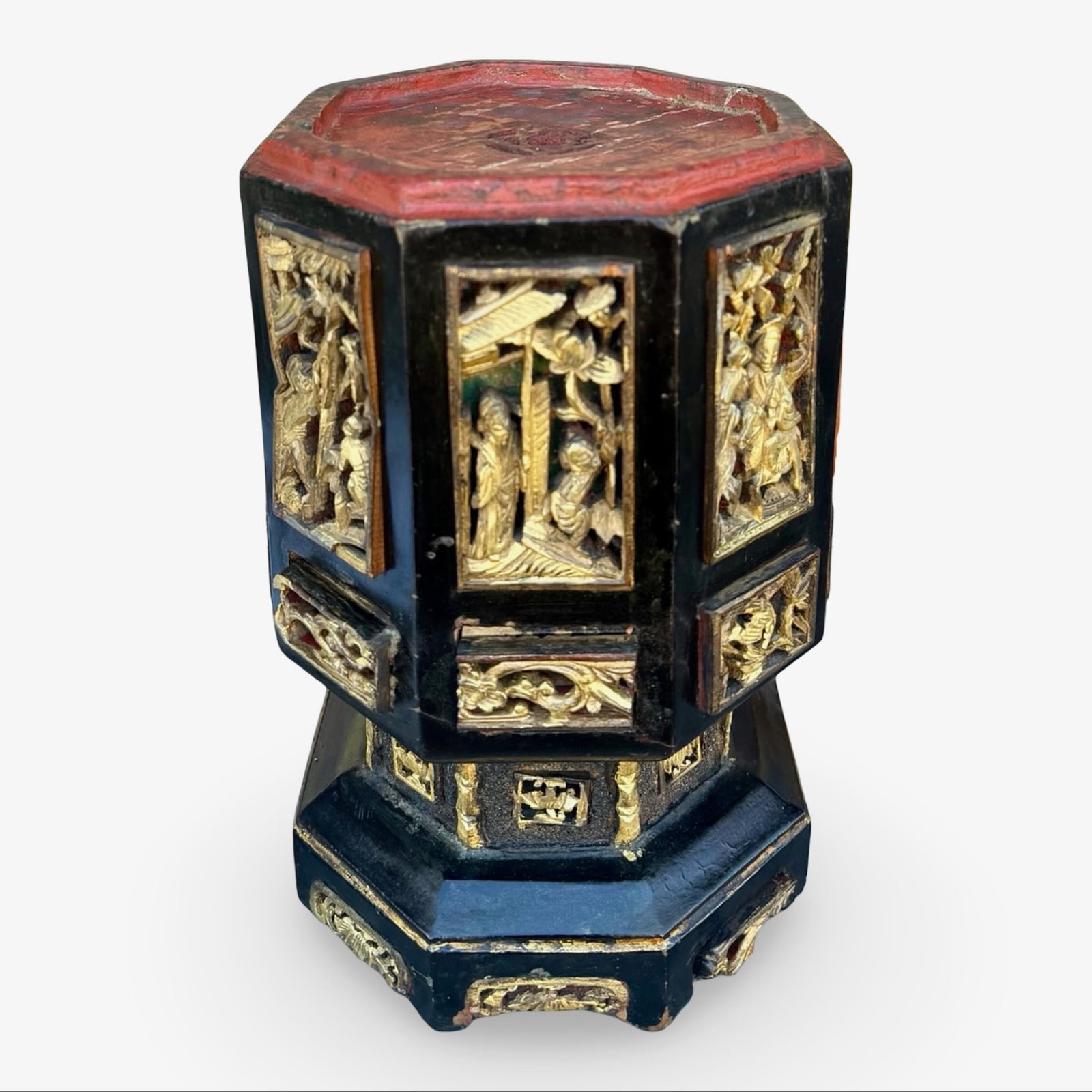 Chinese Lacquered Chanab Offering Box (1 of 10)