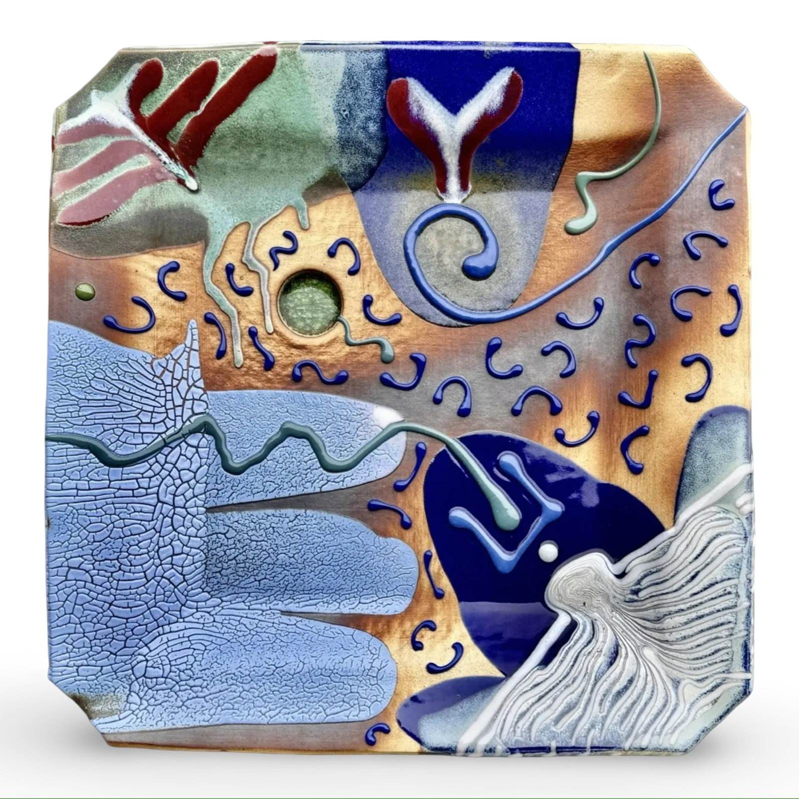 Patton Ceramic Sculpture Wall Plate (1 of 11)