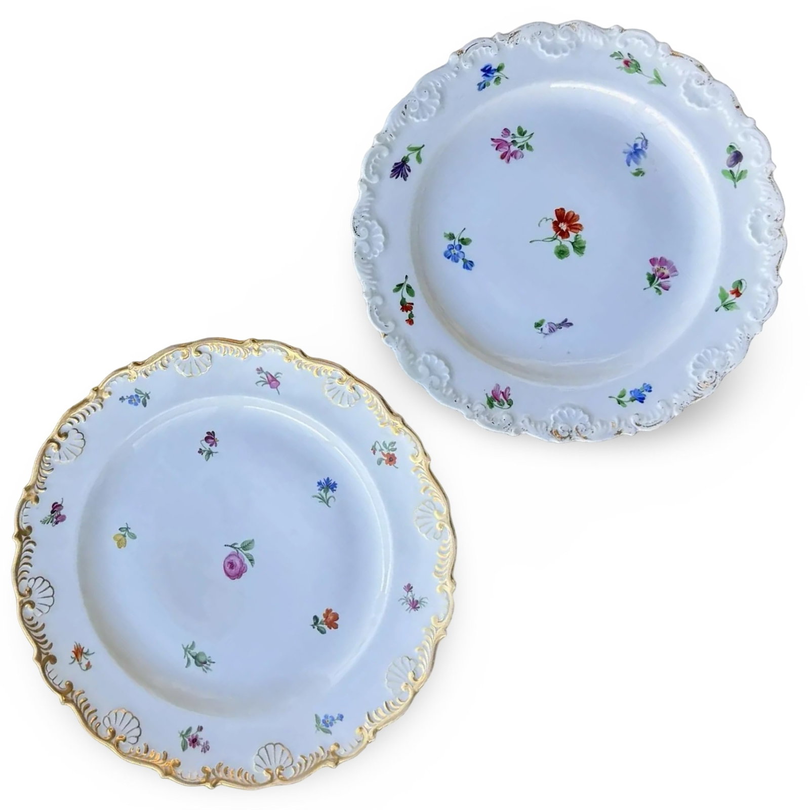 Meissen Streublumen Floral Plates (1 of 10)