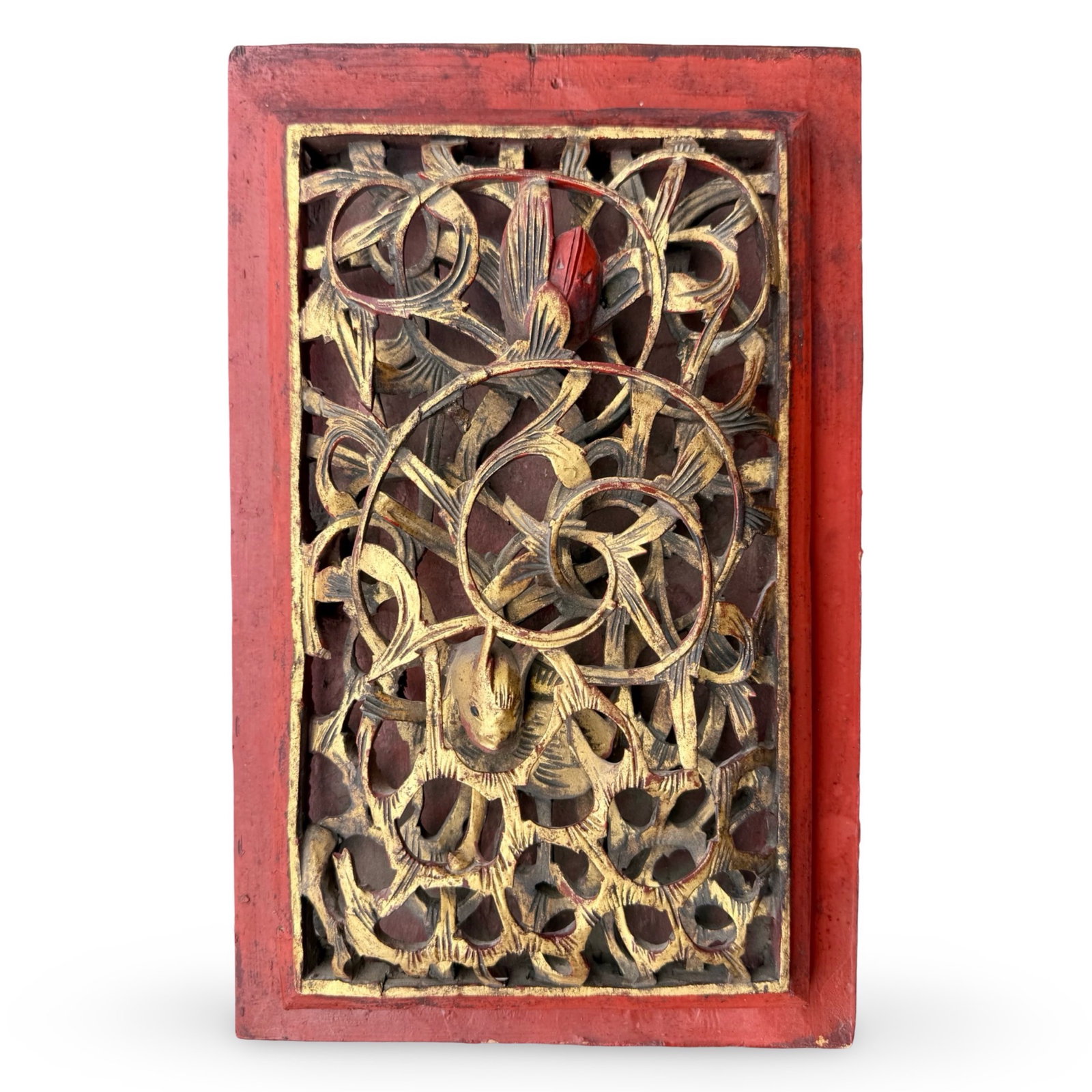 Chinese Giltwood Carved Panel (1 of 9)