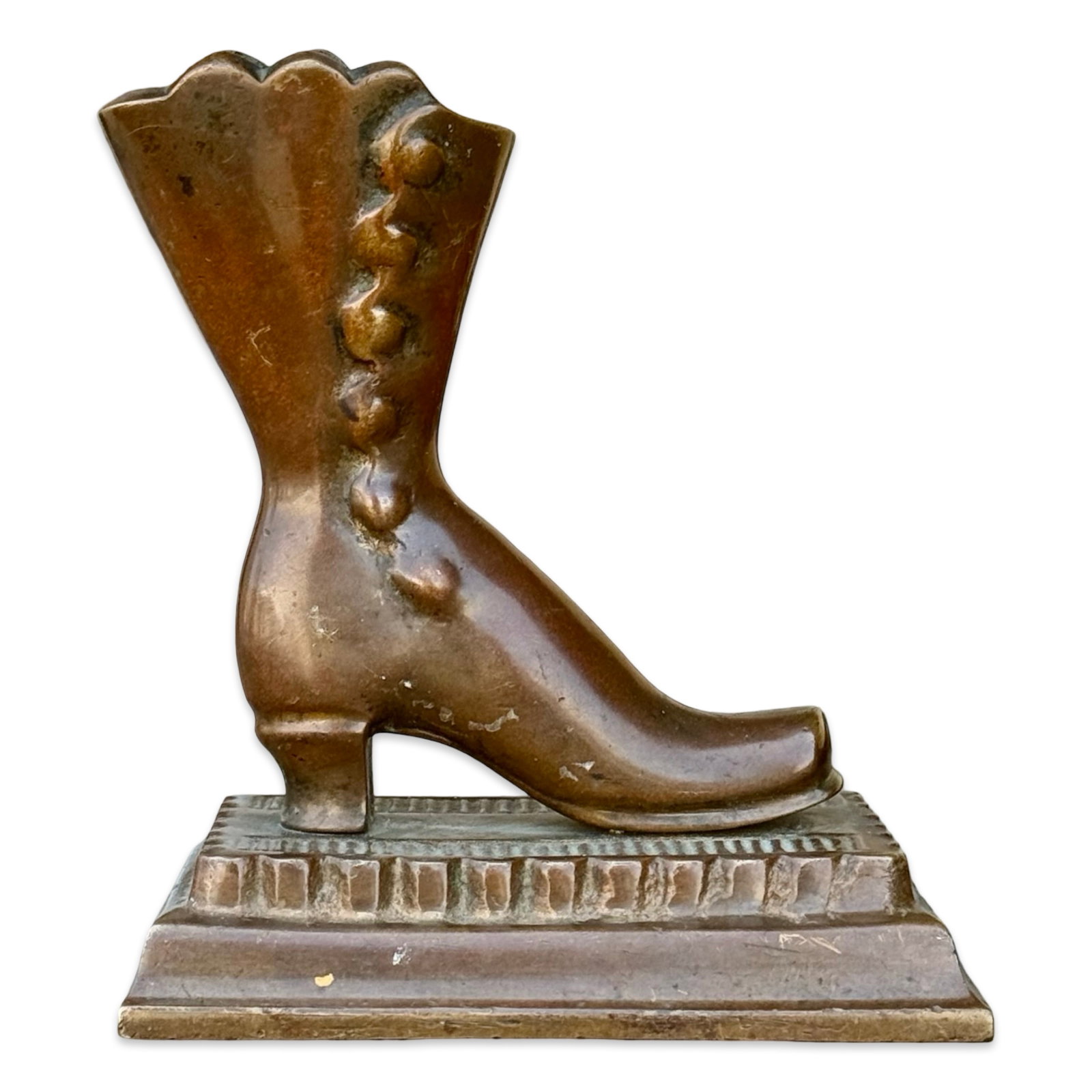 Victorian Boot Metal Match Holder (1 of 6)