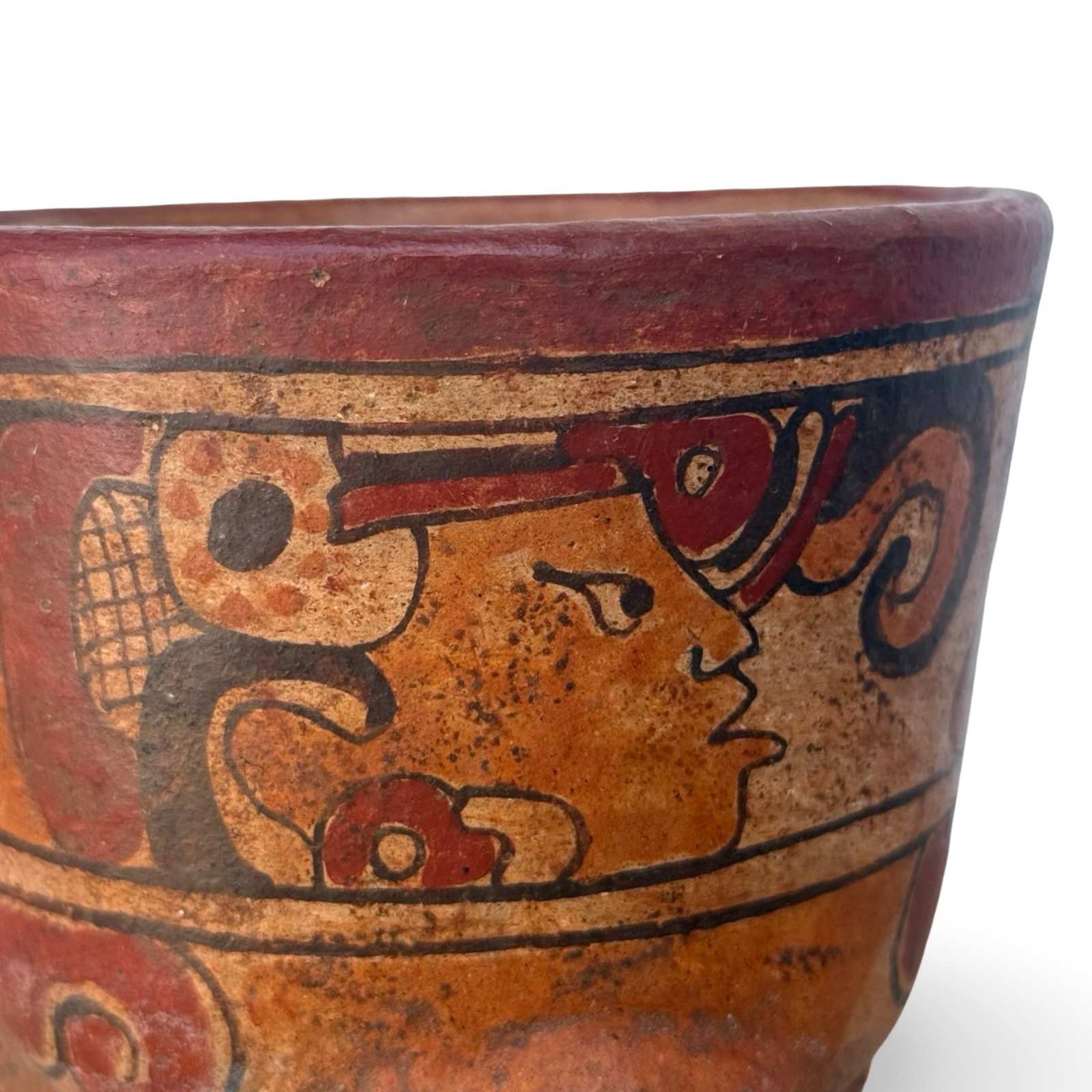 Maya Polychrome Tripod Vessel - 6