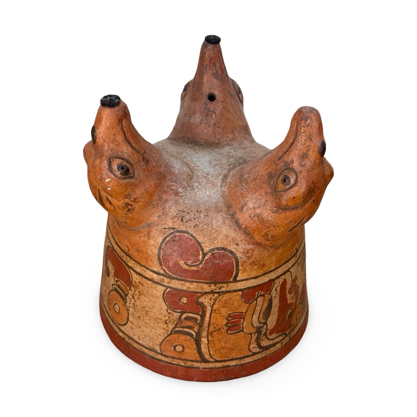 Maya Polychrome Tripod Vessel - 7