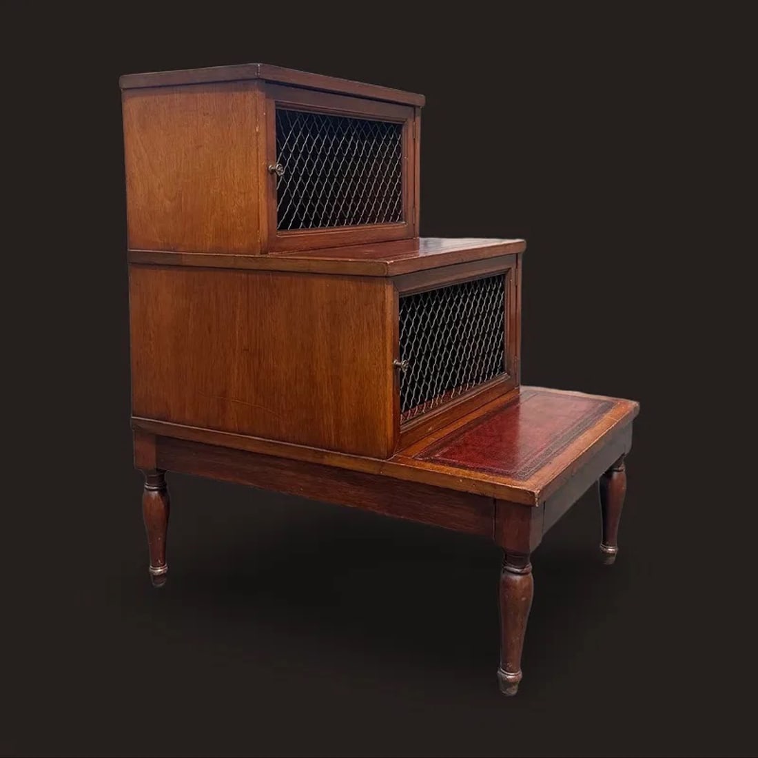 Library Step Cabinet Stool - 4