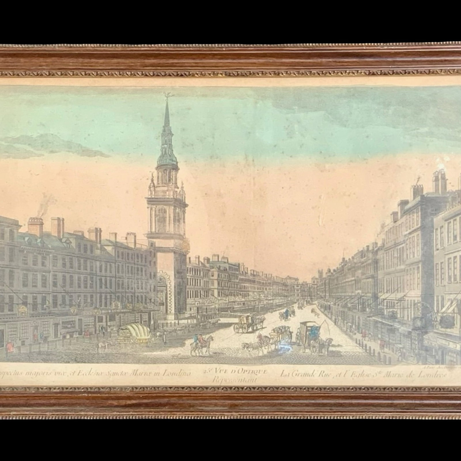 Vue de Optique Antique Enraving (1 of 5)