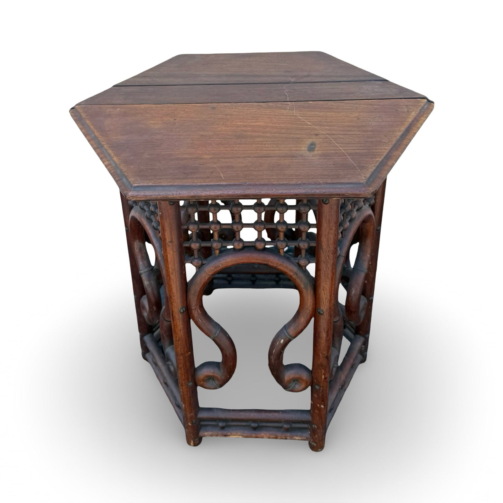 Moorish Hexagon Side Table - 2