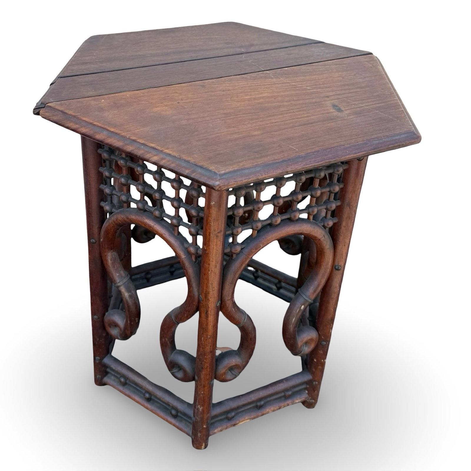 Moorish Hexagon Side Table - 3