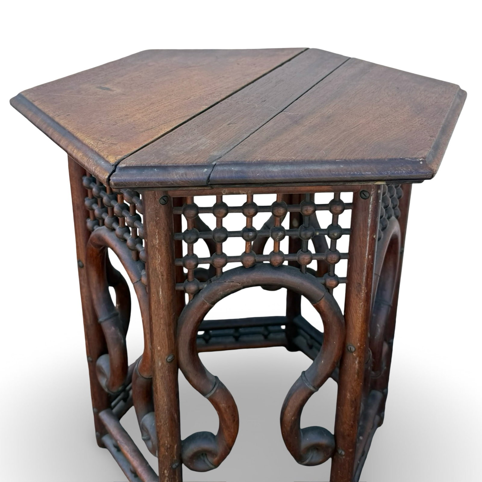 Moorish Hexagon Side Table - 5