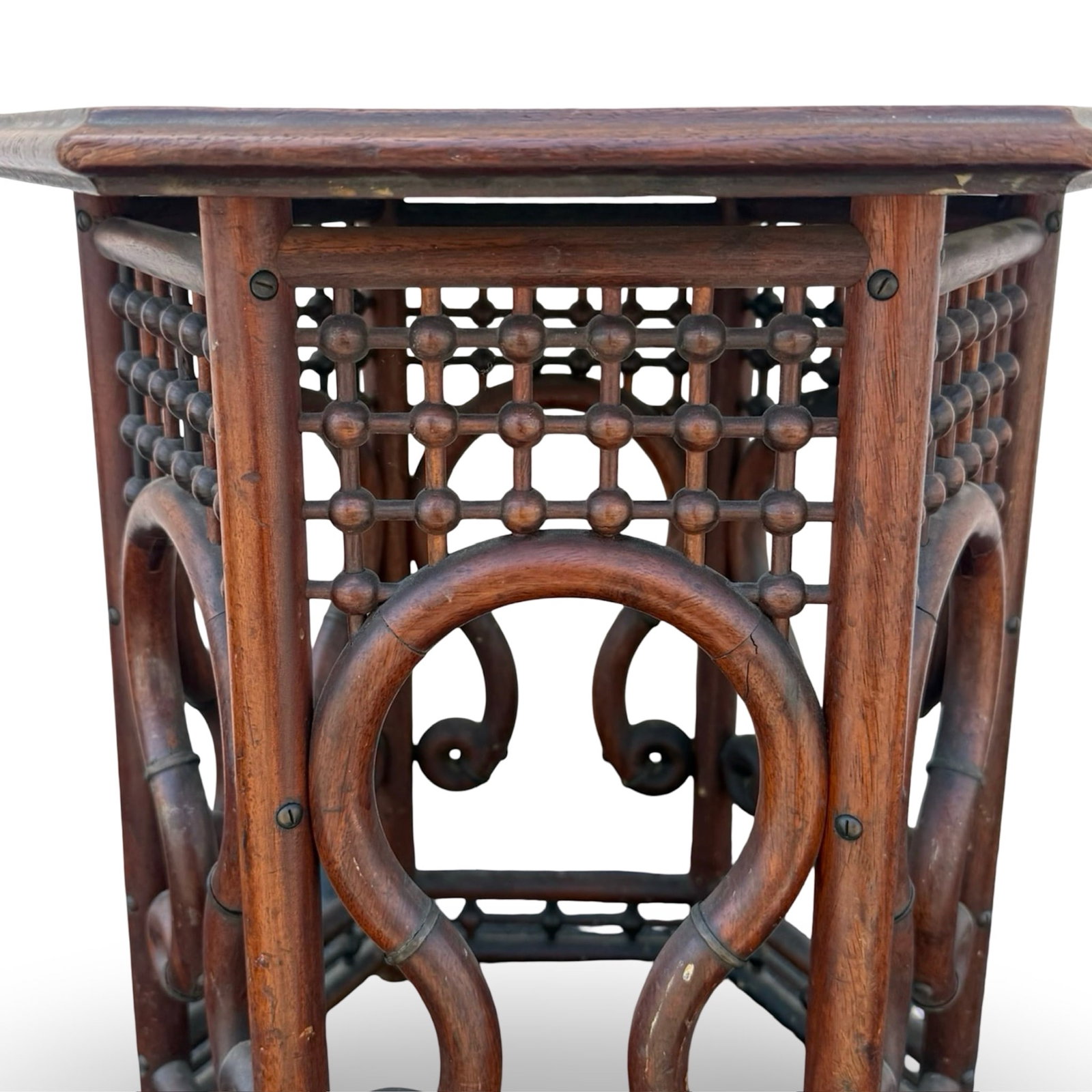 Moorish Hexagon Side Table - 7