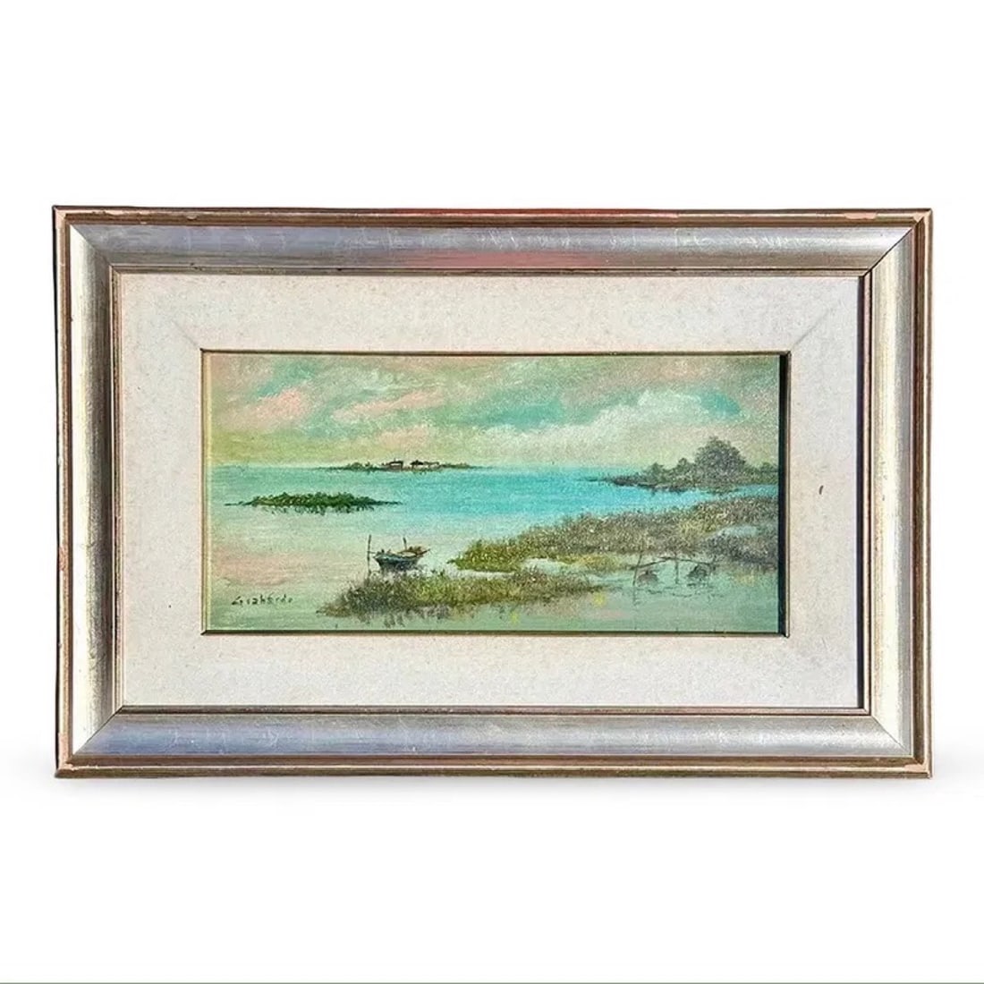M. Giabardo Coastal Oil Painting (1 of 9)