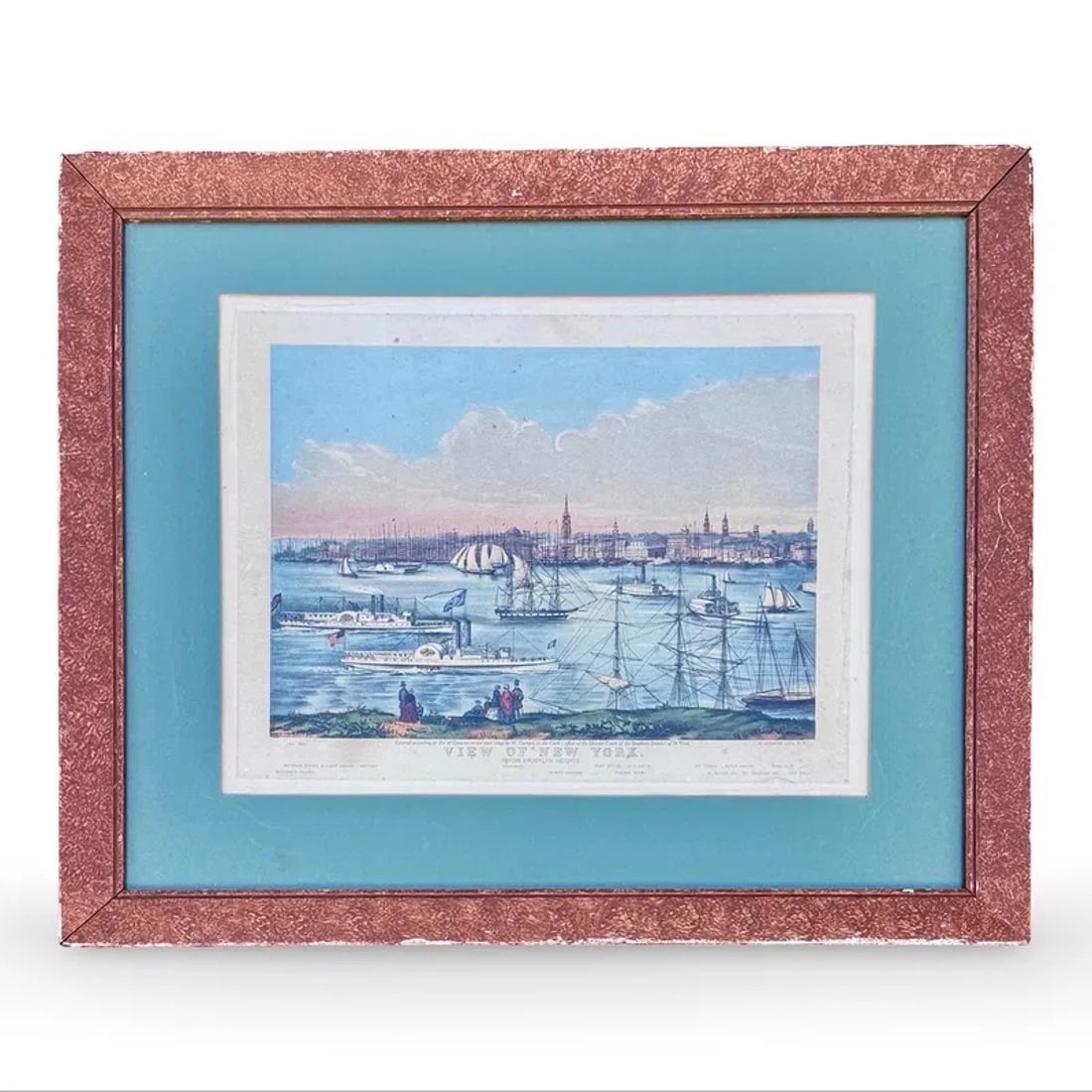 Currier Ives View of New York Lithograph (1 of 6)