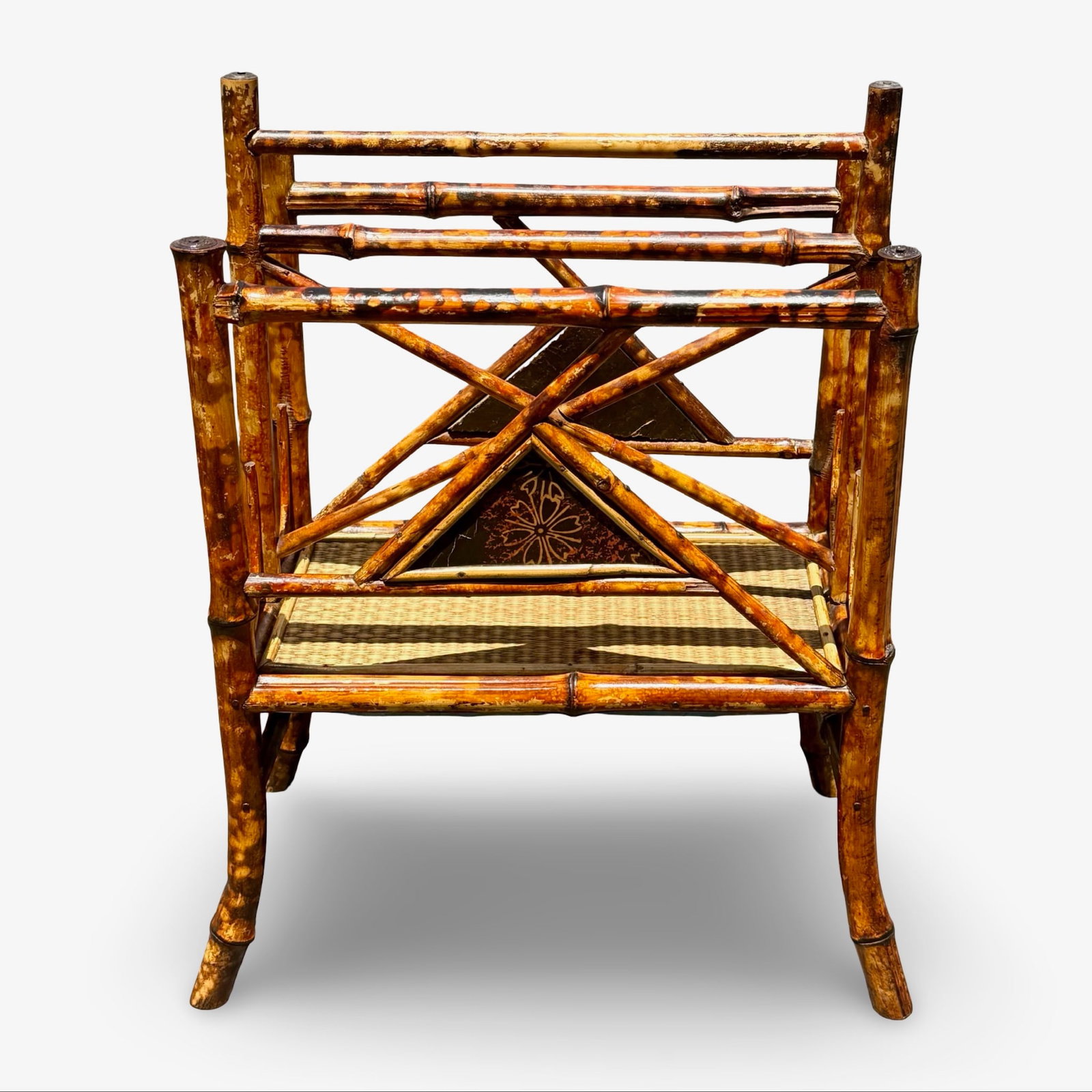 Tortoise Bamboo Magazine Rack (1 of 7)