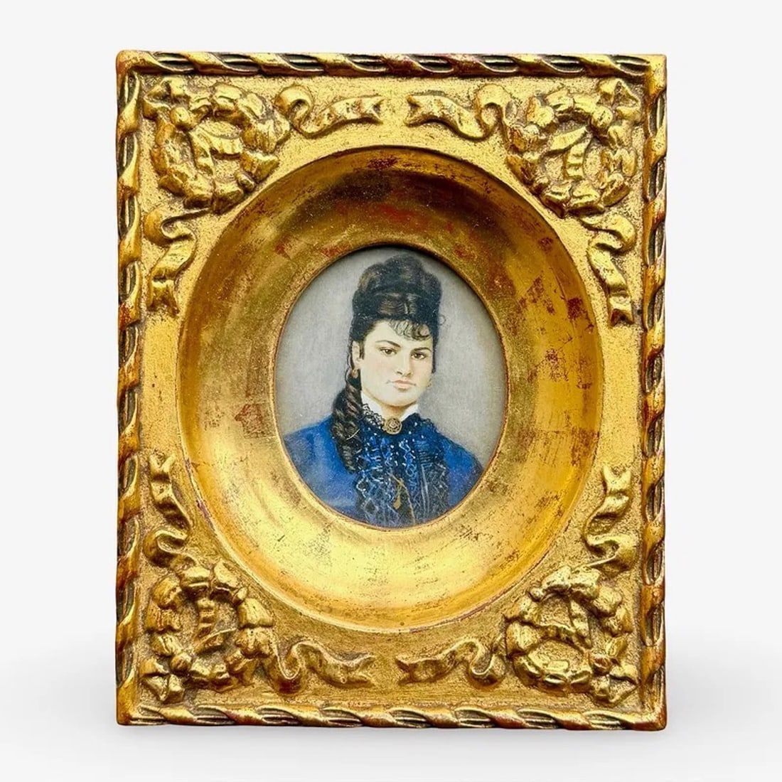 Victorian Portrait Miniature Gilt Frame (1 of 5)