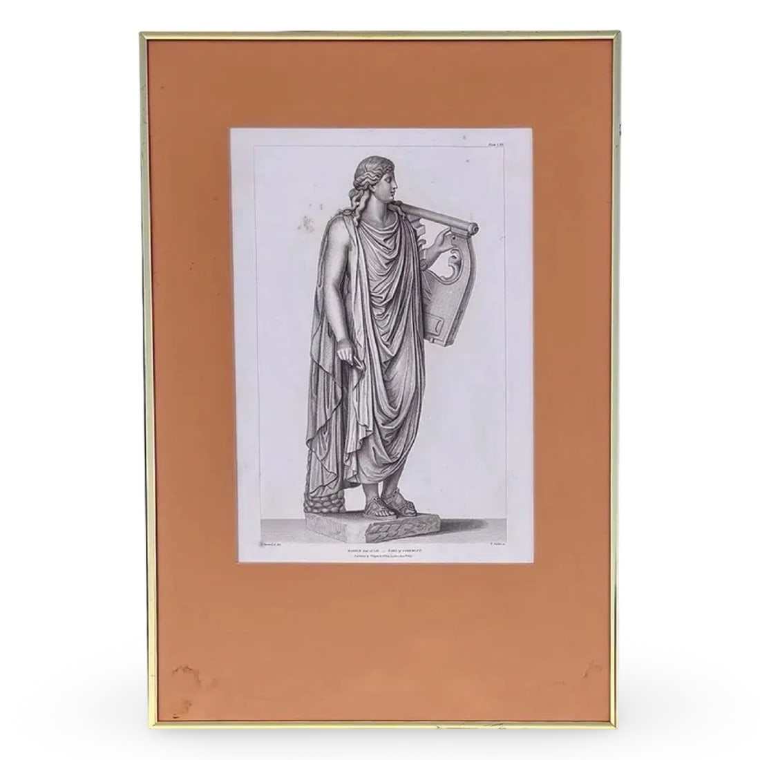 Neoclassical Engraving of Apollo (1 of 5)