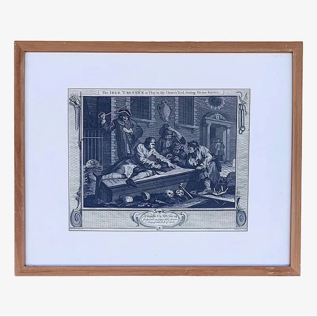 Hogarth Cooke Idleness Engraving (1 of 8)
