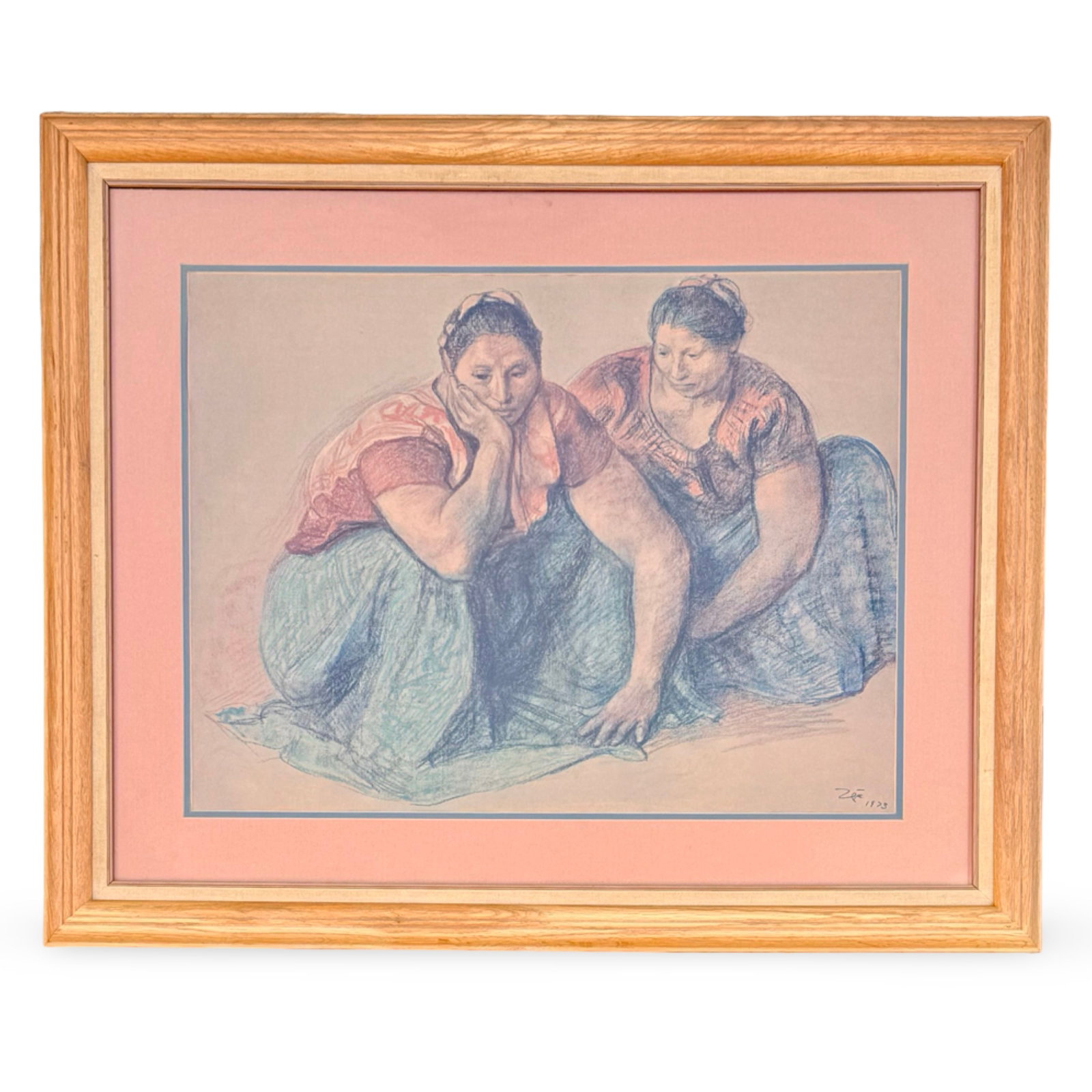 Zuniga Two Women Dos Mujeres Print (1 of 9)