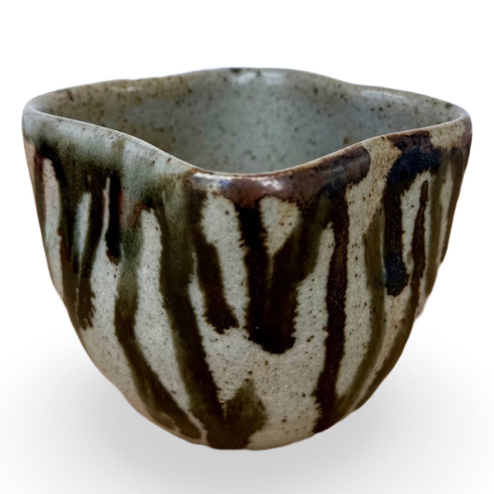 Signed Studio Pottery Yunomi Tea Cup (1 of 7)