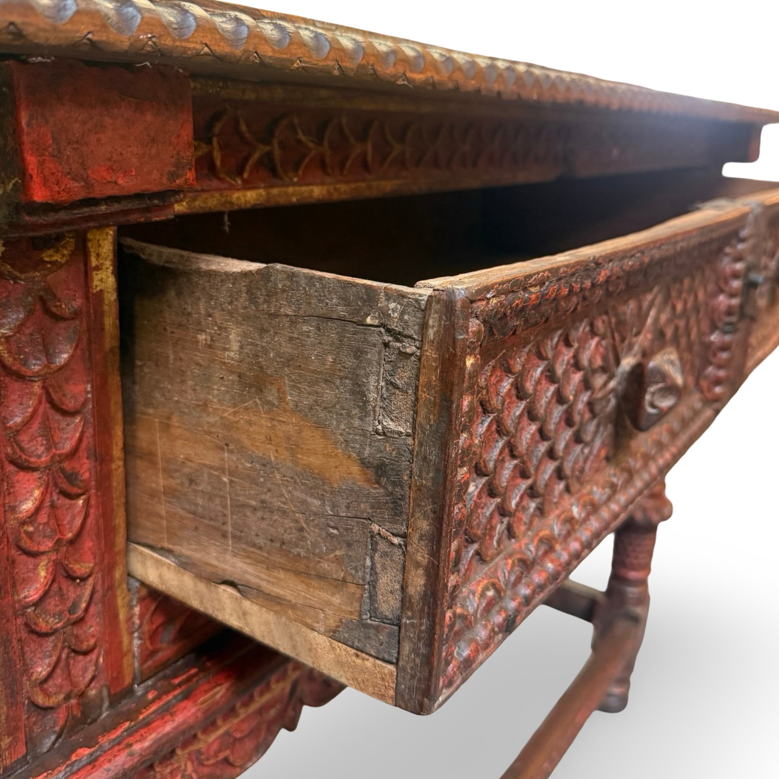 Spanish Baroque Console Table - 10