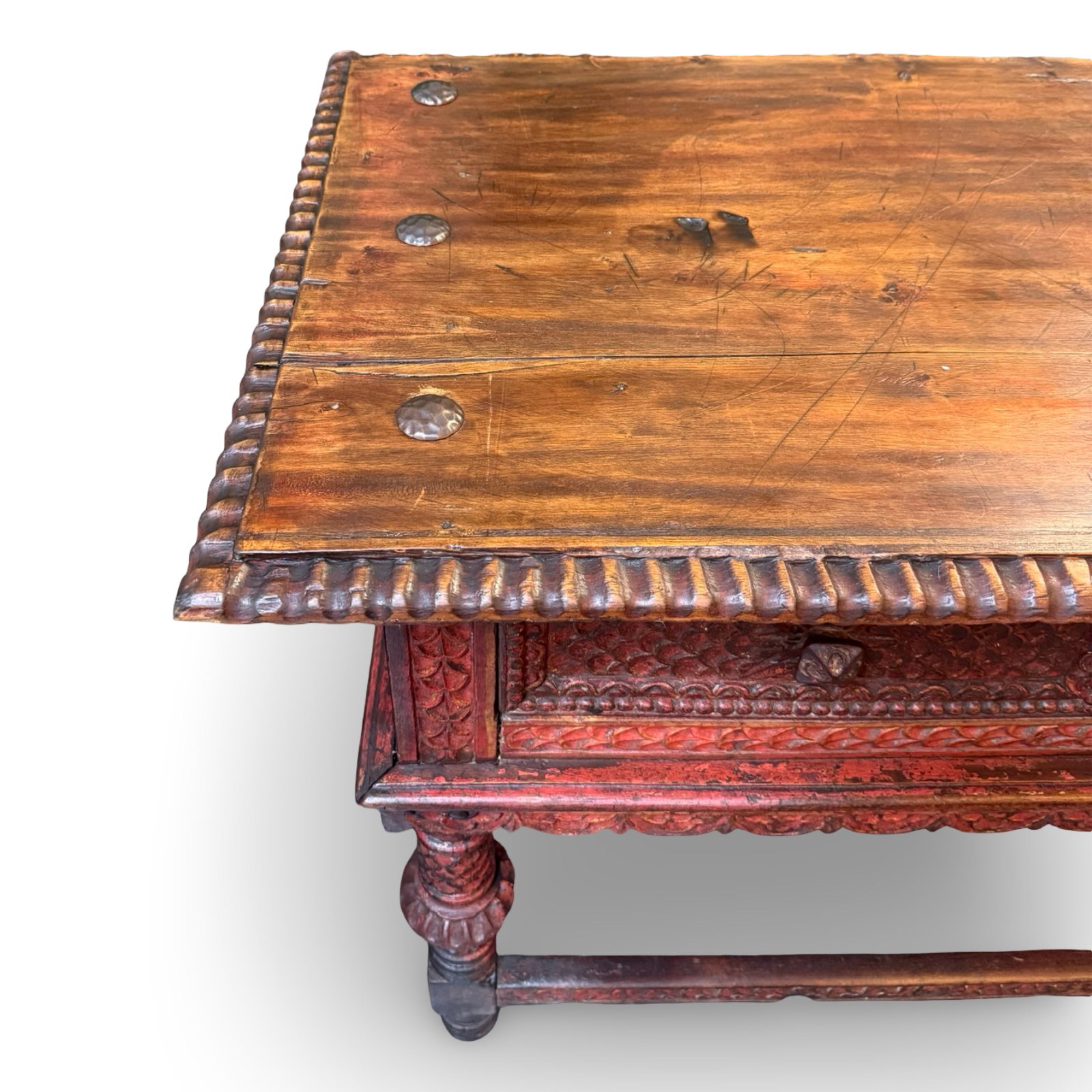 Spanish Baroque Console Table - 16
