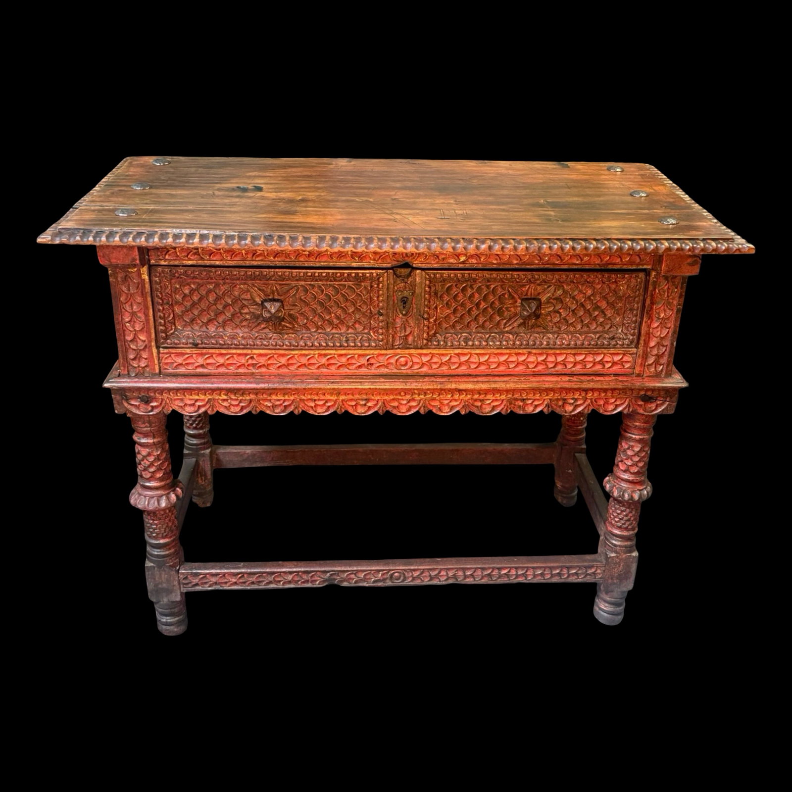 Spanish Baroque Console Table - 2