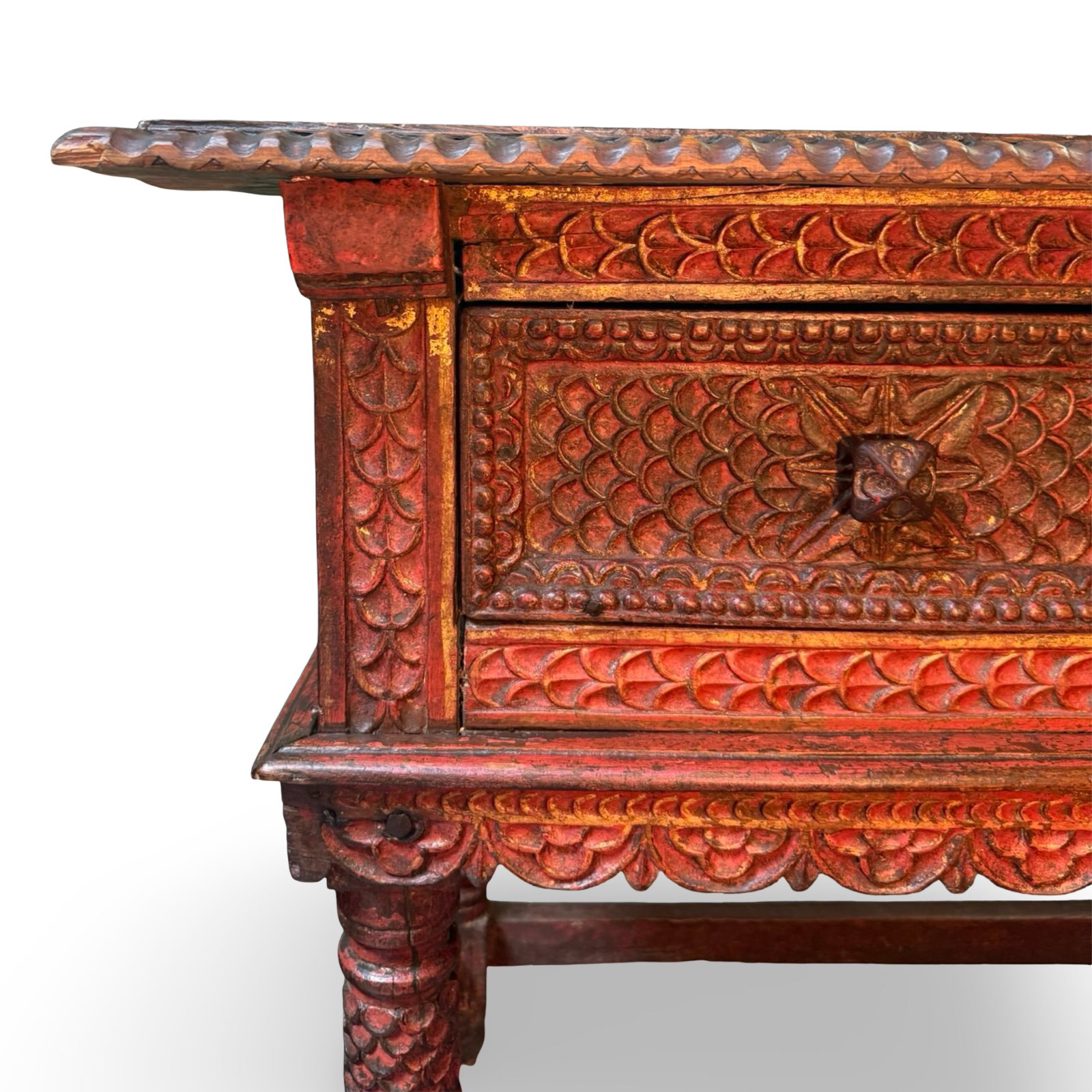 Spanish Baroque Console Table - 3