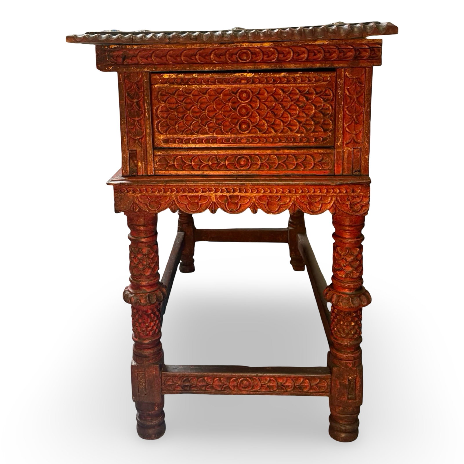 Spanish Baroque Console Table - 8