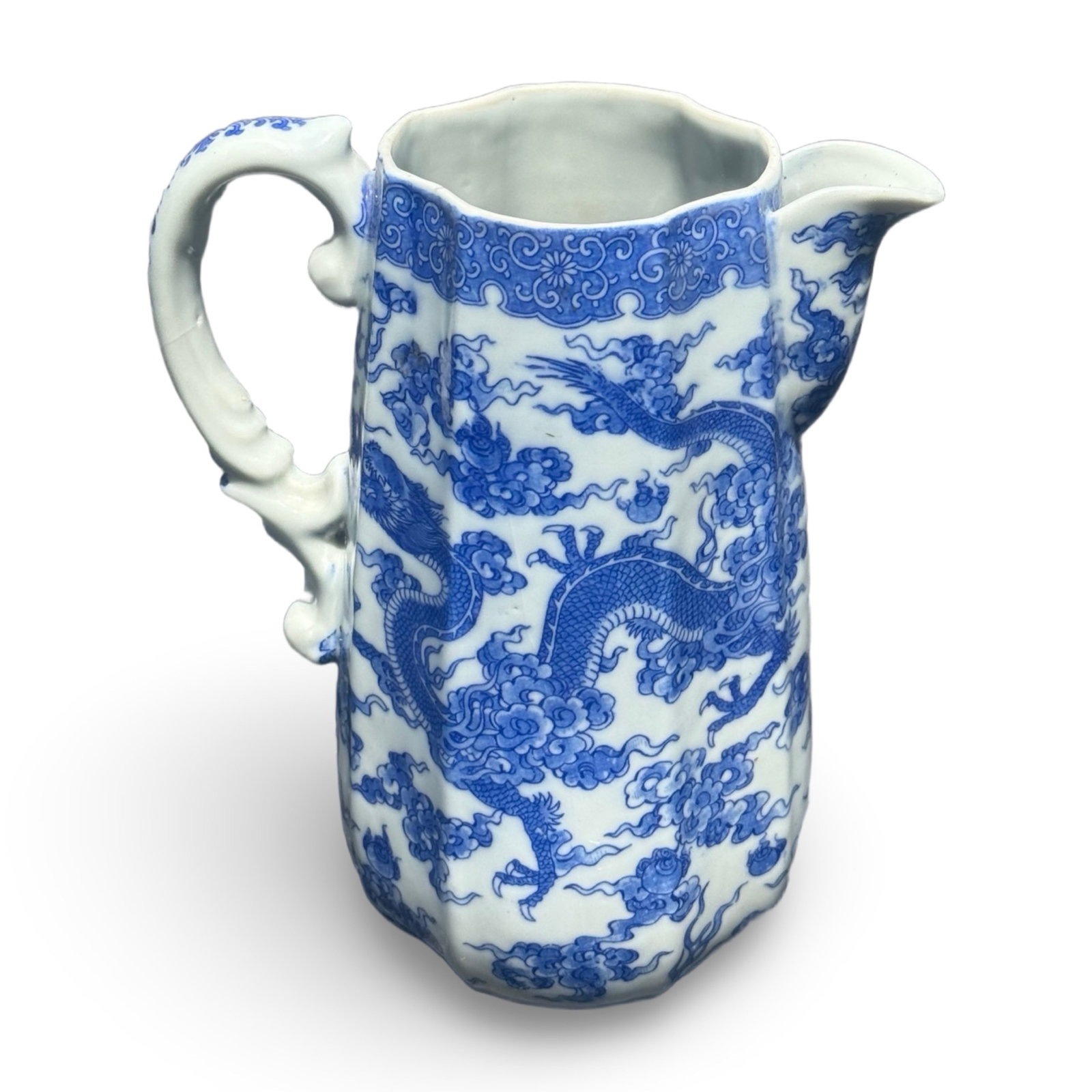 Chinoiserie Dragon Pitcher (1 of 11)