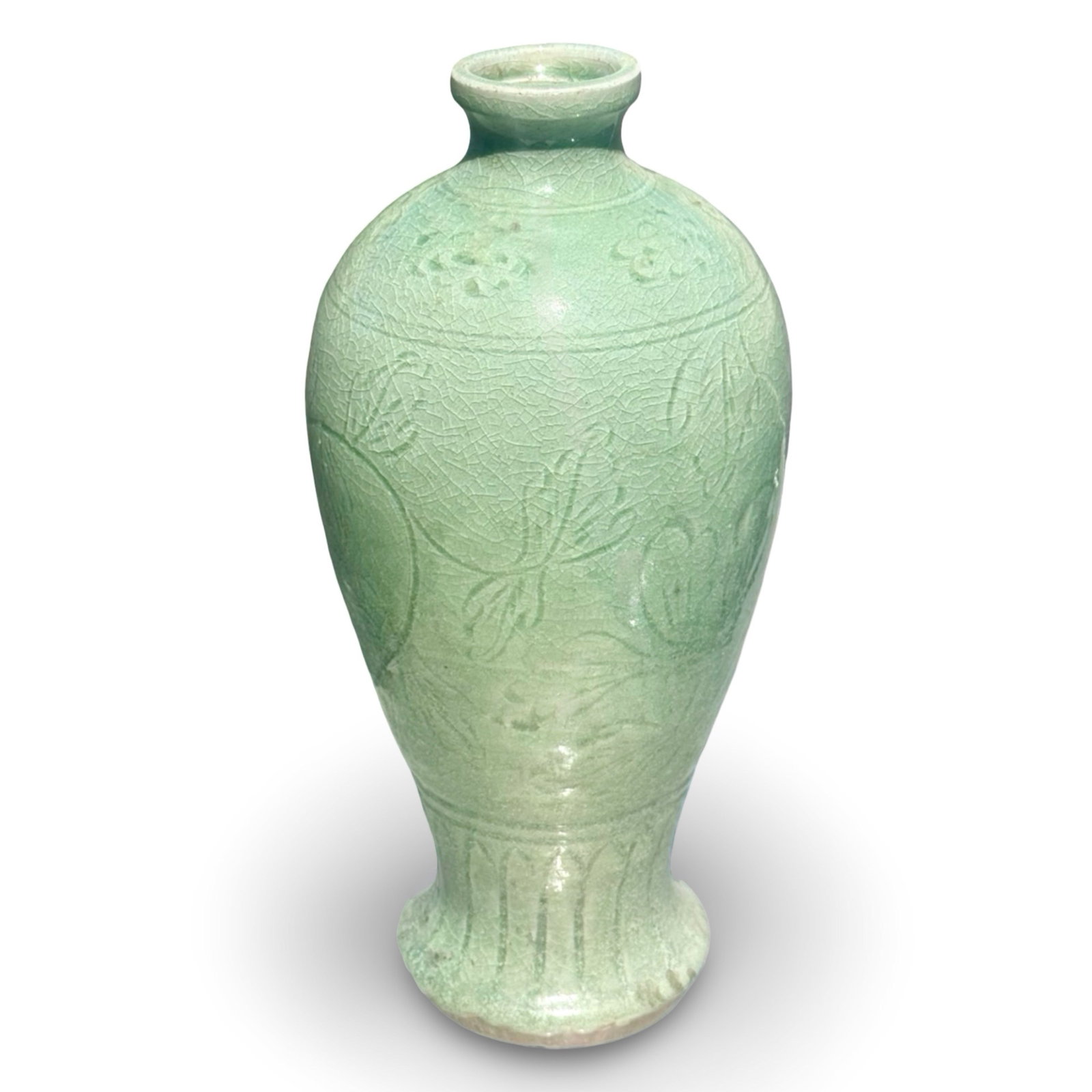 Chinese Longquan Celadon Vase (1 of 8)