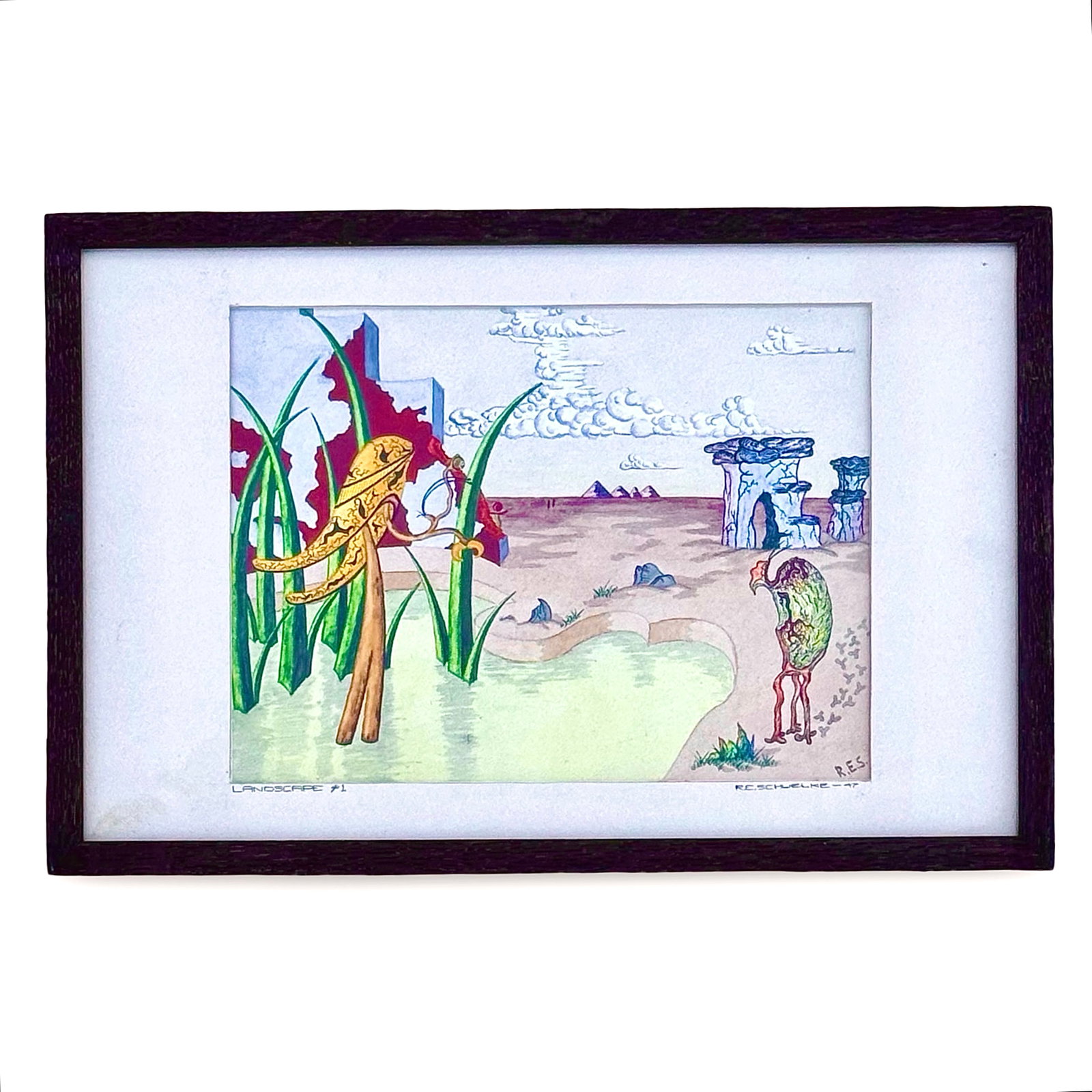 Schuelke Surreal Landscape Print (1 of 7)