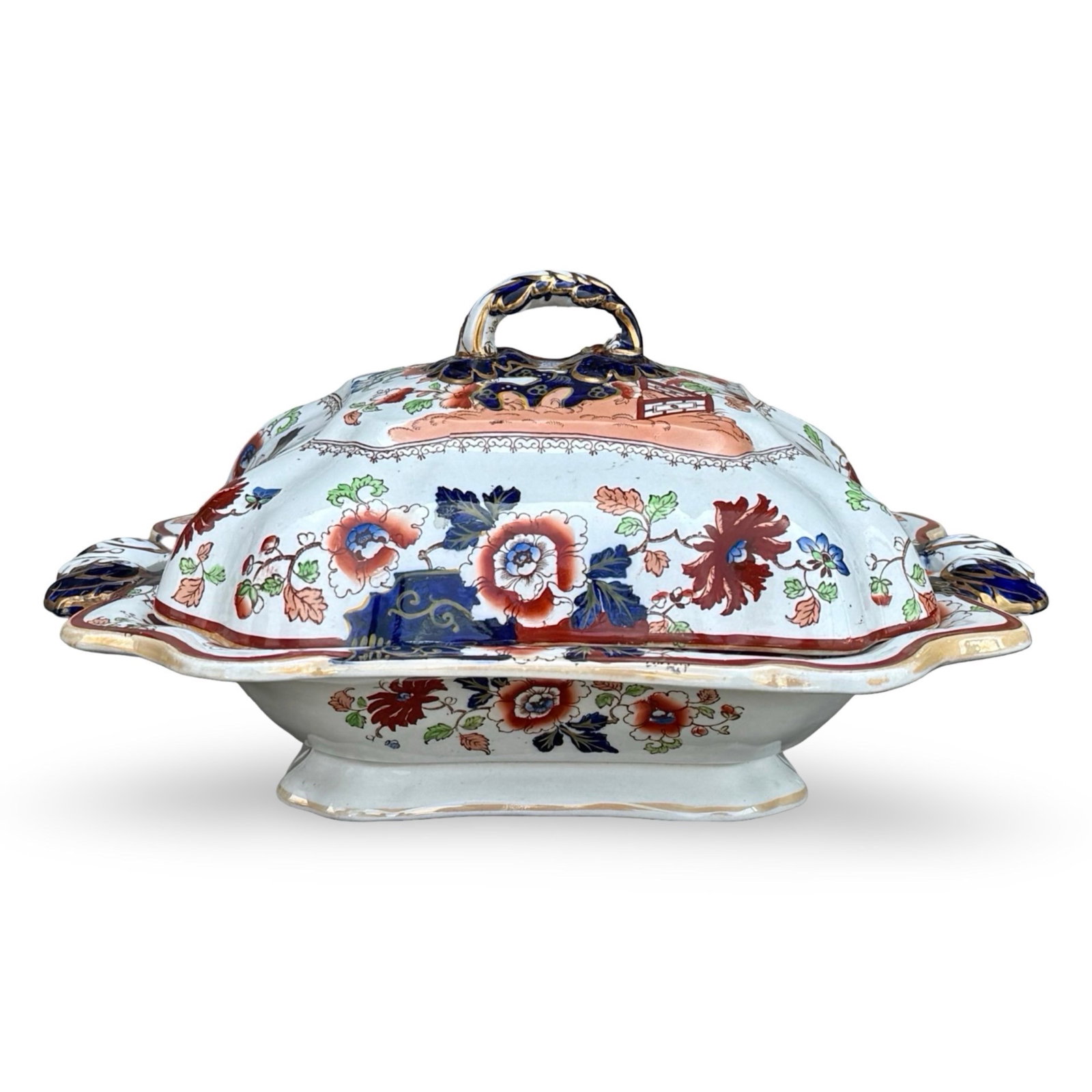 Ashworth Imari Ironstone Tureen (1 of 10)