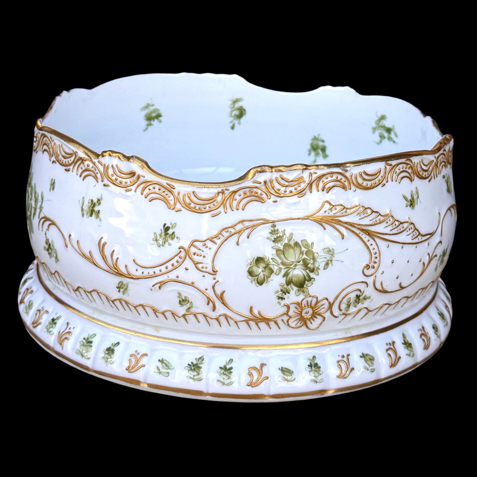 Limoges Briggs Co. Porcelain Salad Bowl (1 of 14)