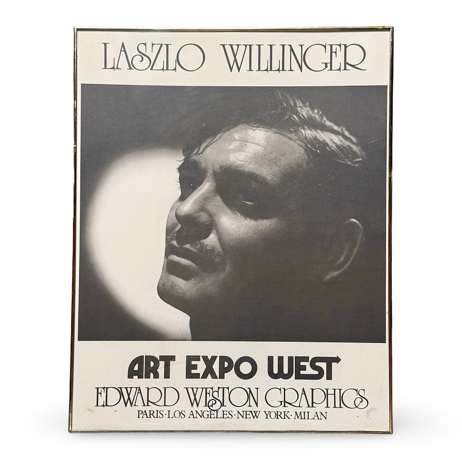 Clark Gable Art Expo West Poster (1 of 5)