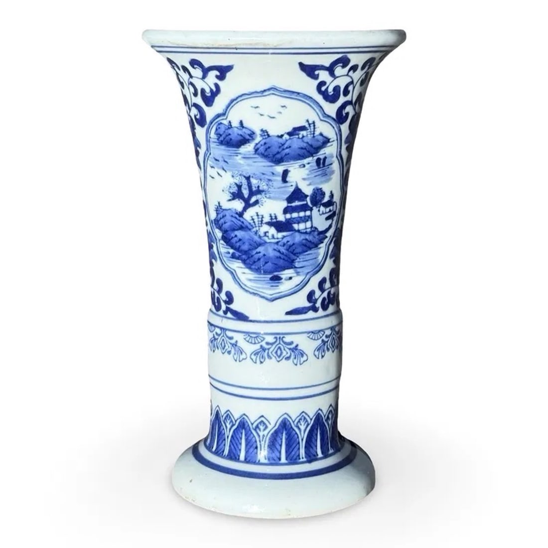 Chinese Gu Form Flower Vase (1 of 4)