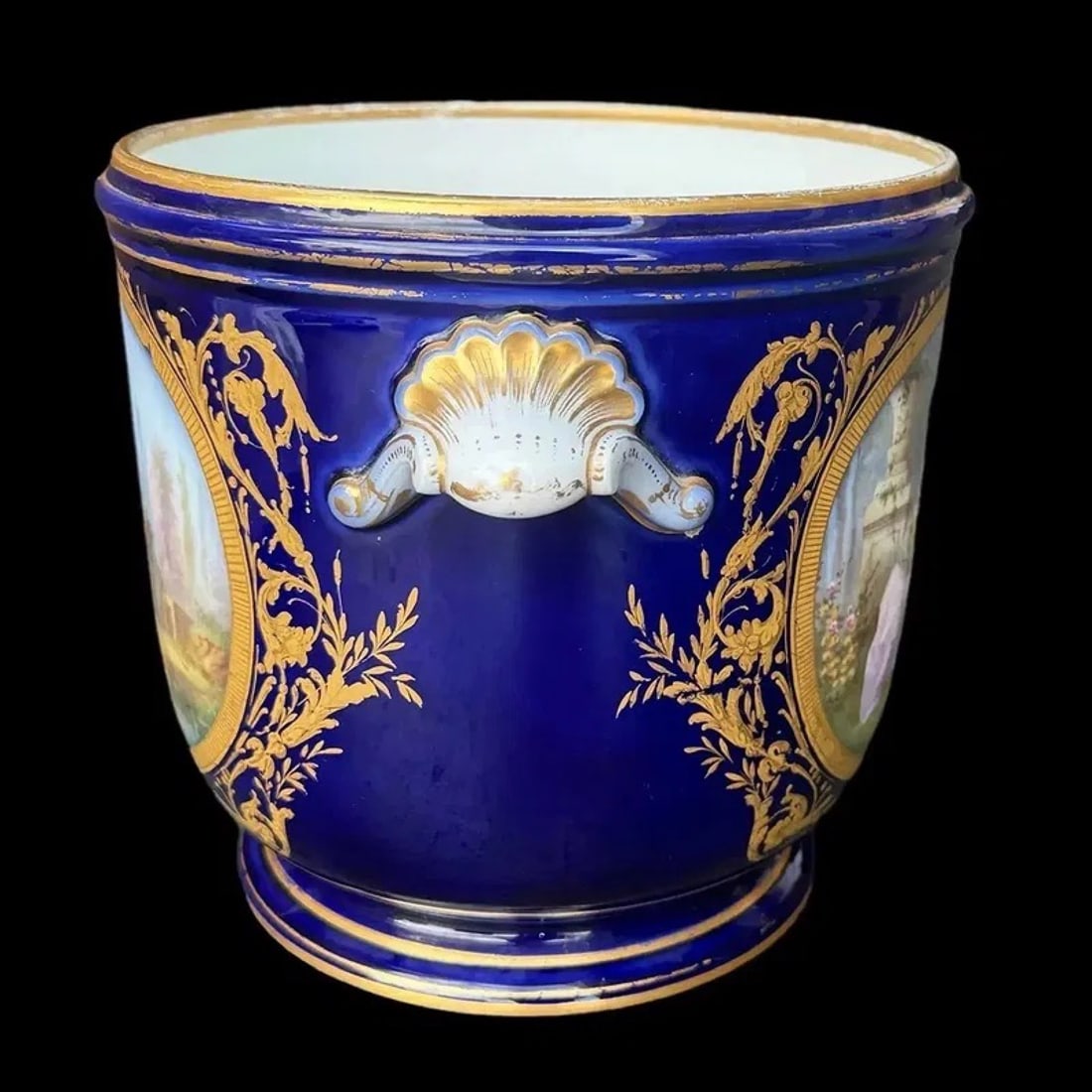 French Rococo Cachepot Jardiniere - 5