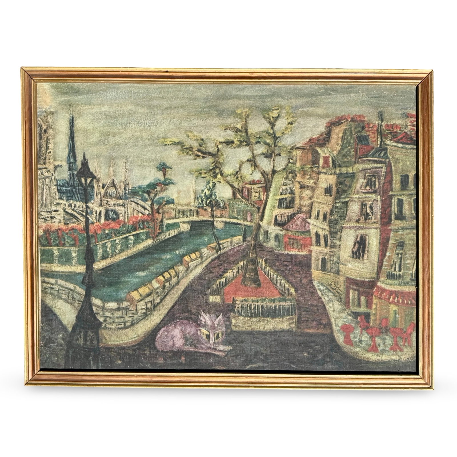 Burchard Paris Expressionist Painting (1 of 8)