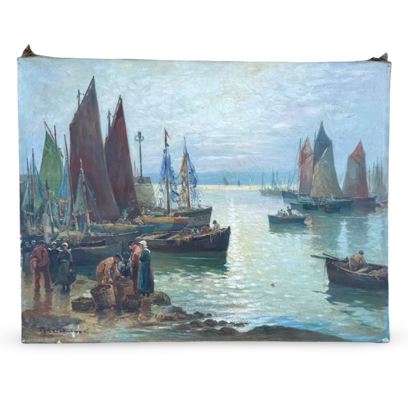M. Lefevre French Seascape Painting (1 of 8)