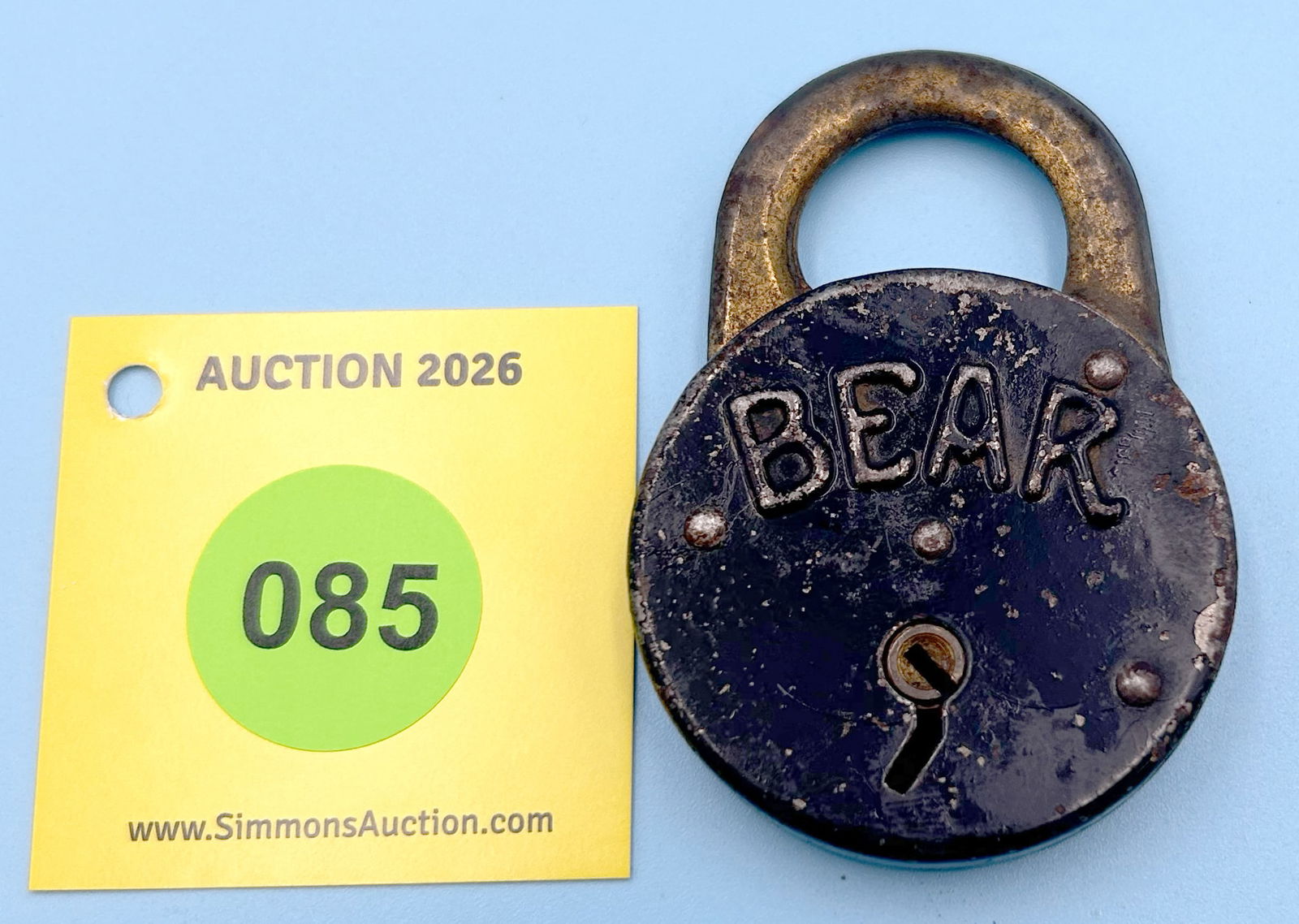 BEAR ALL STEEL LOCK (NO KEY) (1 of 2)