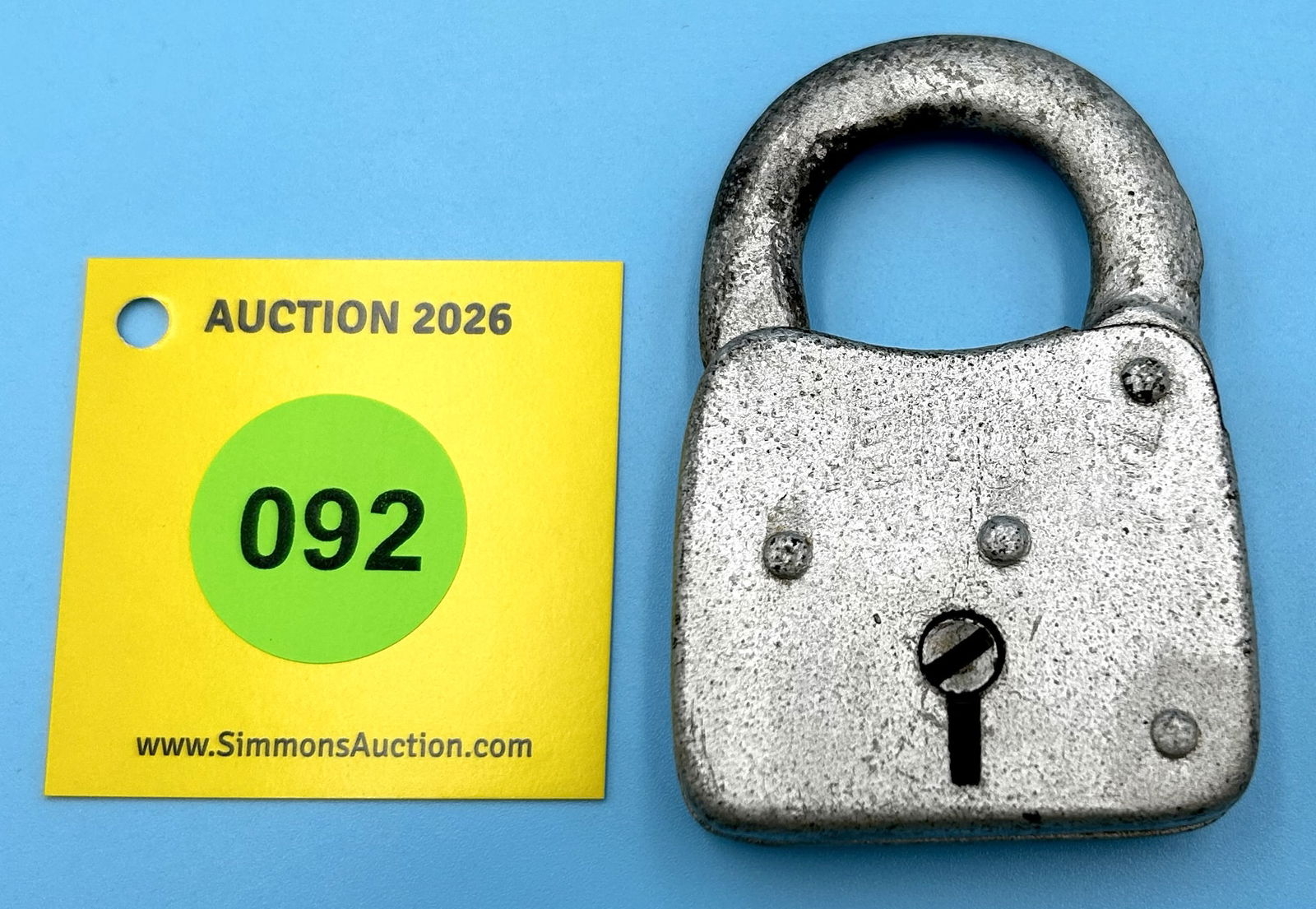 SECURE ALL STEEL LOCK (NO KEY) (1 of 2)