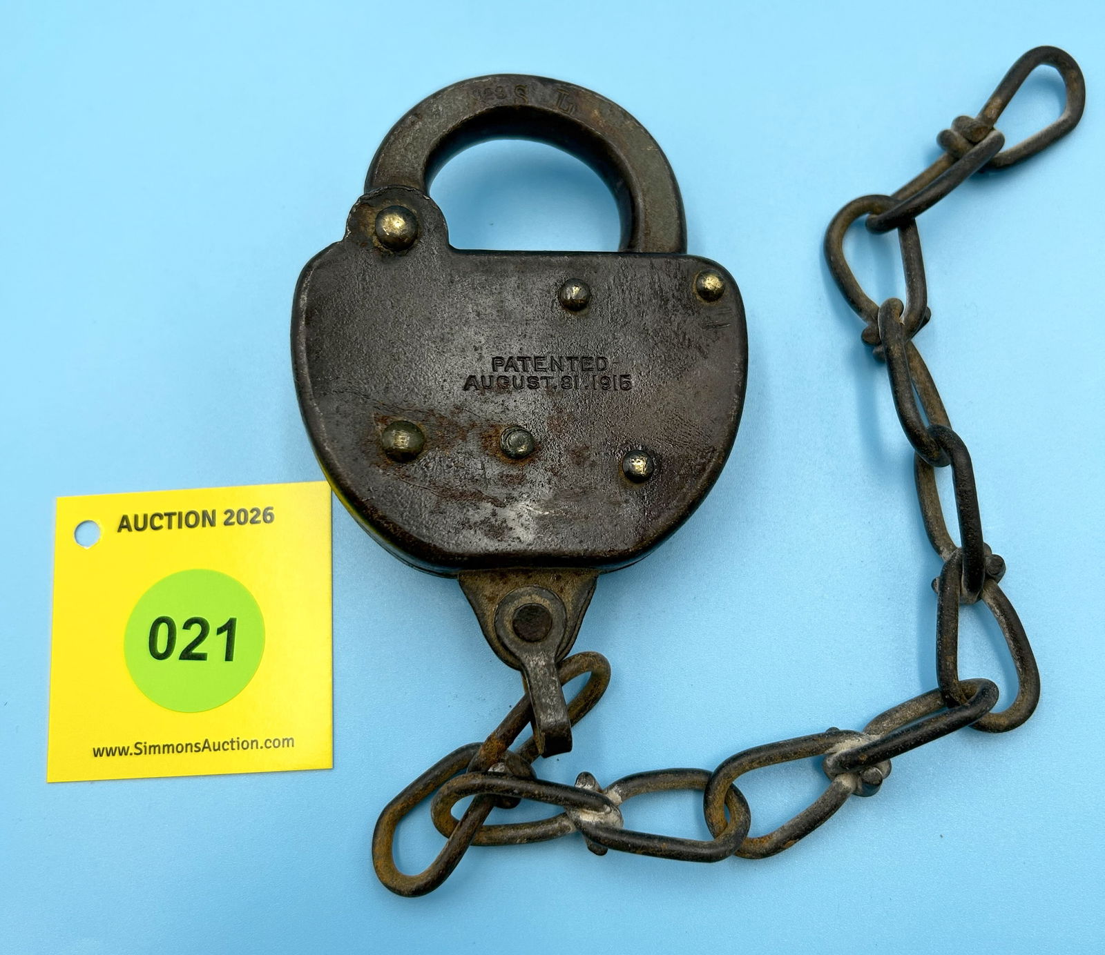 MISSOURI PACIFIC RAILROAD (MOPRR), FRAIM-SLAYMAKER HARDWARE COMPANY (F-S HDW CO) LANCING PEN - SD... - 2