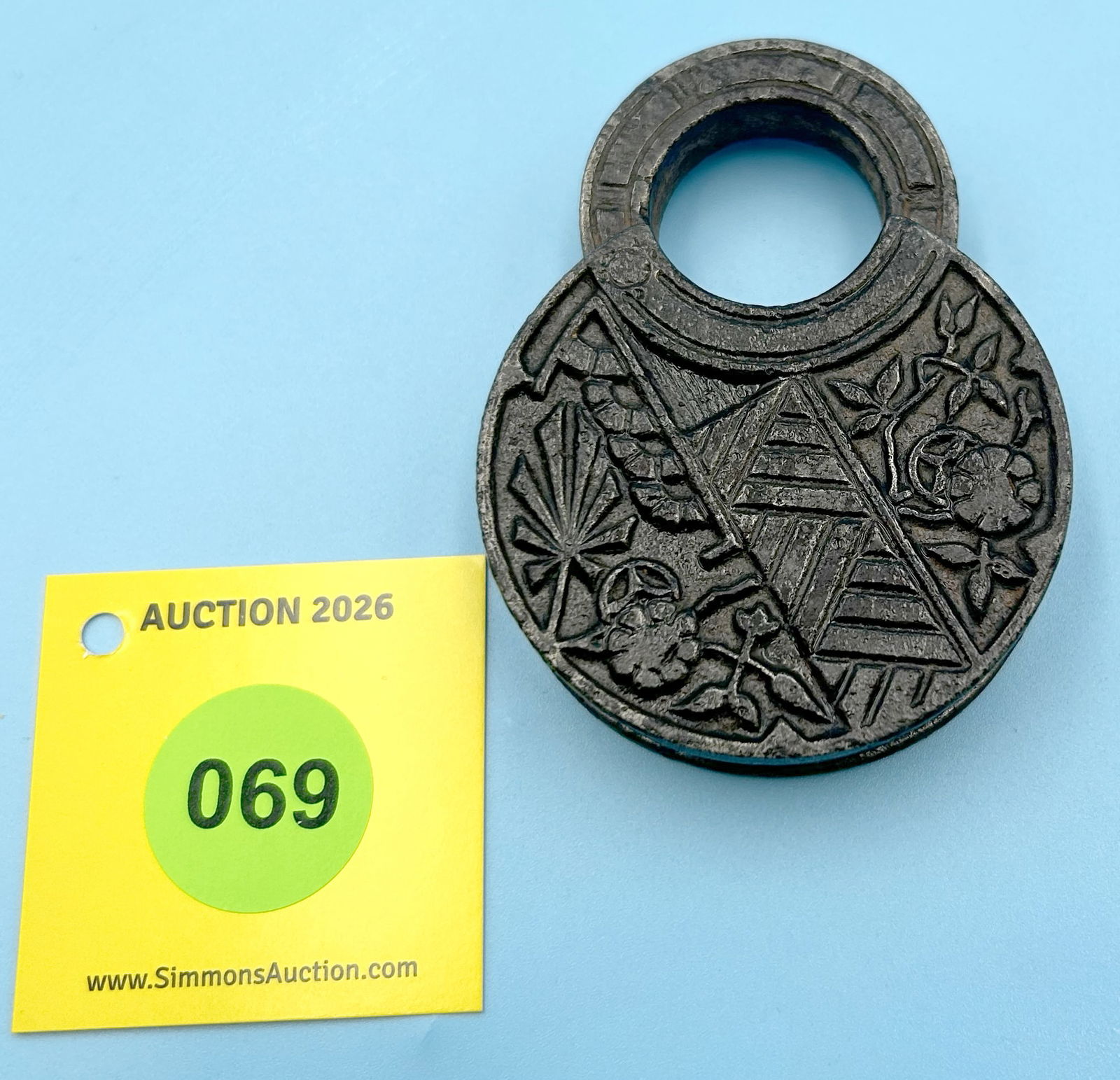 RUSSELL & ERWIN JAPANESE PATTERN LOCK (NO KEY) - 2