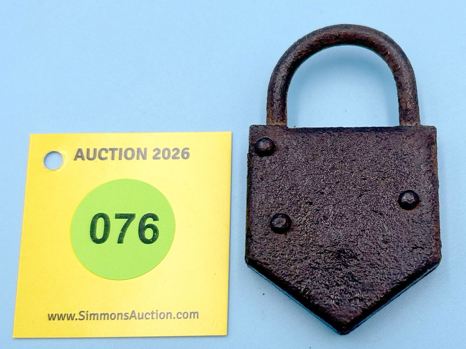 UNMARKED ALL STEEL LOCK (NO KEY) - 2