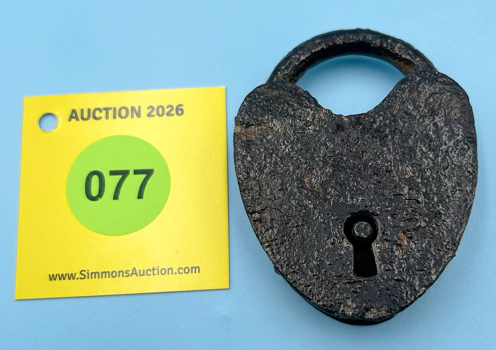 UNMARKED ALL STEEL LOCK (NO KEY) (1 of 2)