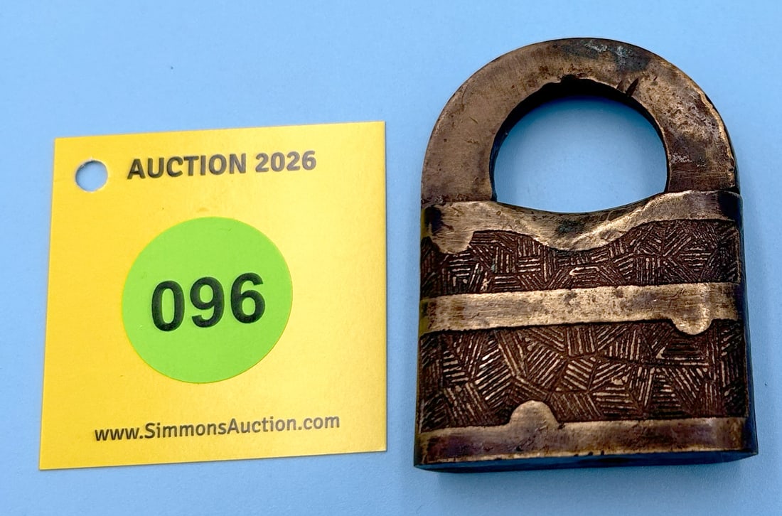 CLIMAX ALL BRASS LOCK (NO KEY) - 2