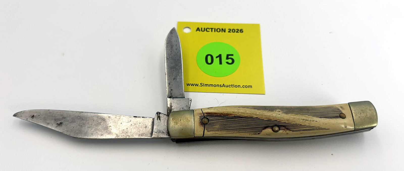 Anvil Brand Providence - Texas Jack w/synthetic handles, front pin crack on both handles, used so... - 2