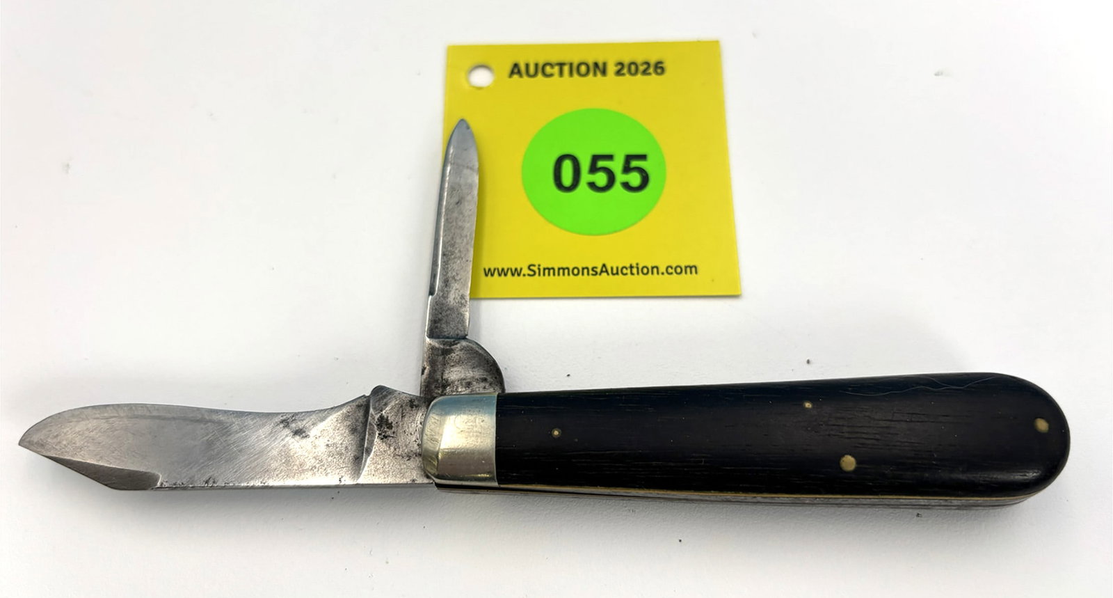 Russell Green River Works - Ebony Bare head Jack, has been used & sharpened, good snap - 3