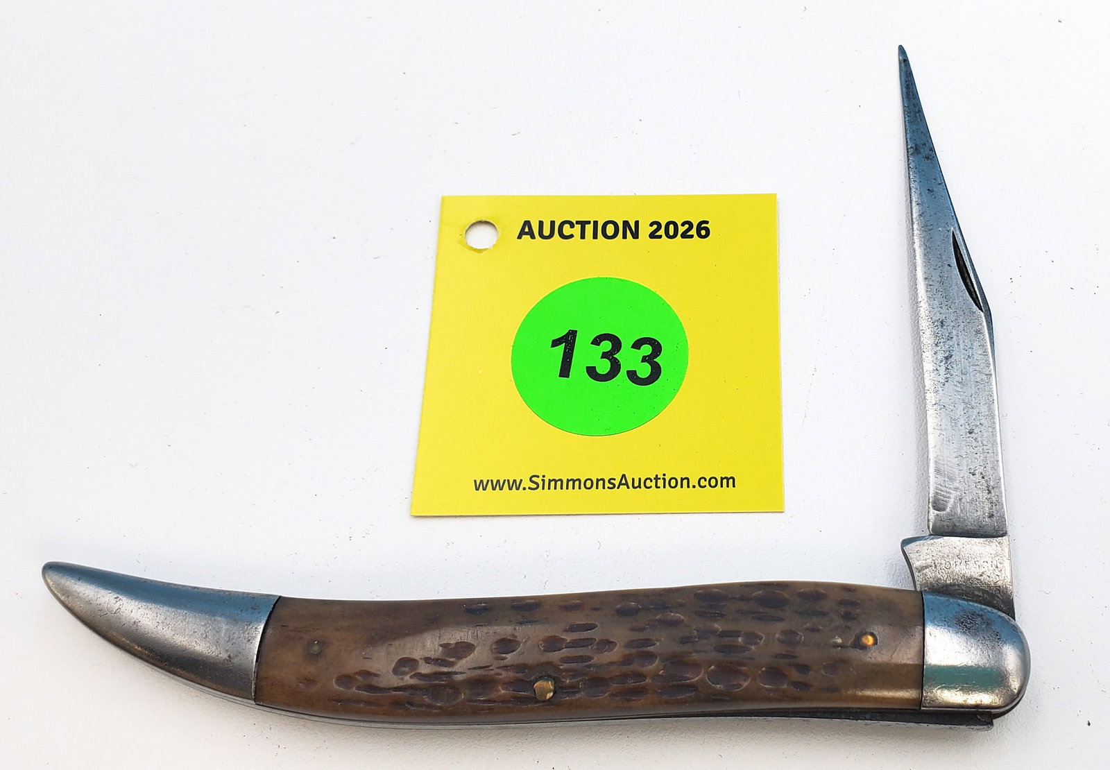 Robeson -1917-39 bone large toothpick, heavy use, no chips or cracks, good snap (1 of 3)