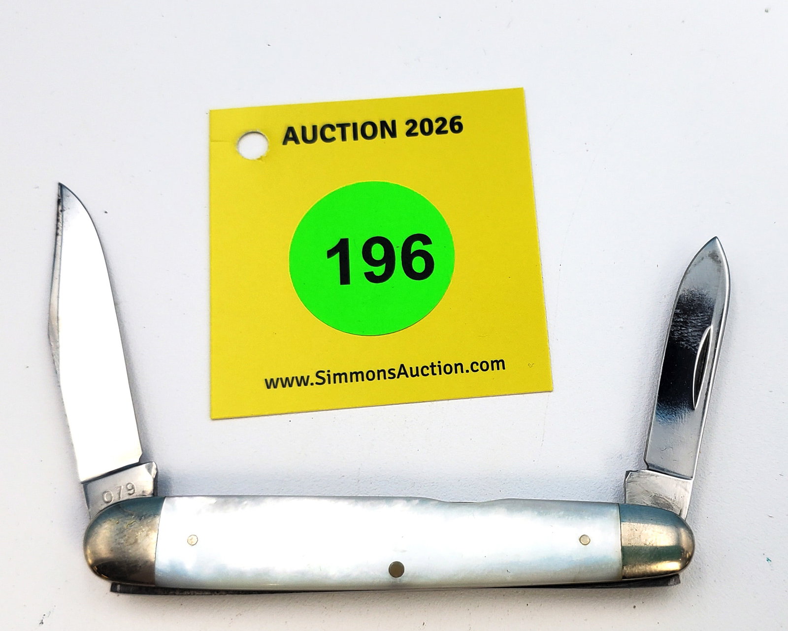 1940-64 Case - 82079 Sleeve board pen w/pearl, unused and unsharpened, good snap, comes w/pumpkin... (1 of 4)