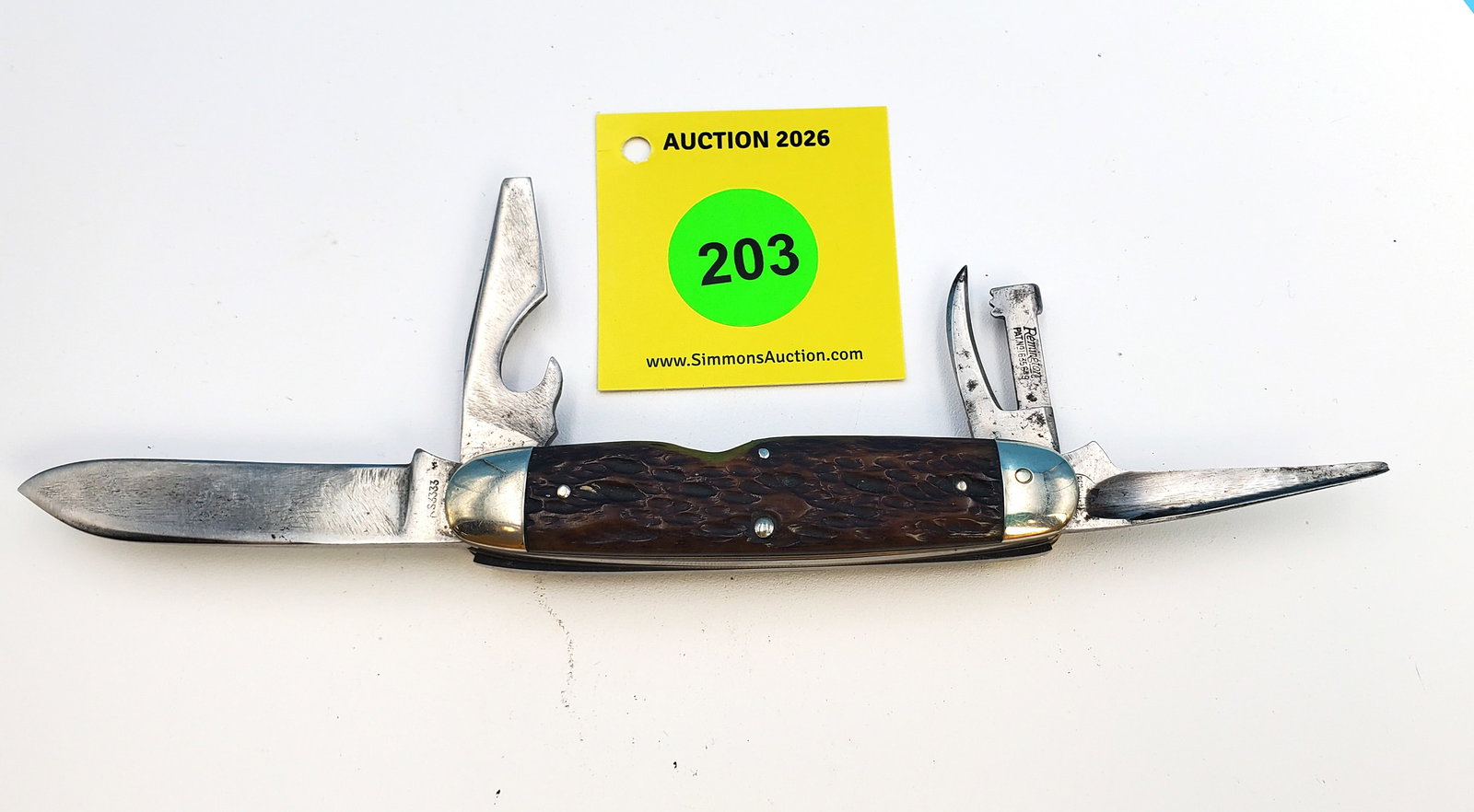 1924-33 Remington - R53333 Boy Scout Knife, used and sharpened, good snap, no chips and cracks (1 of 4)