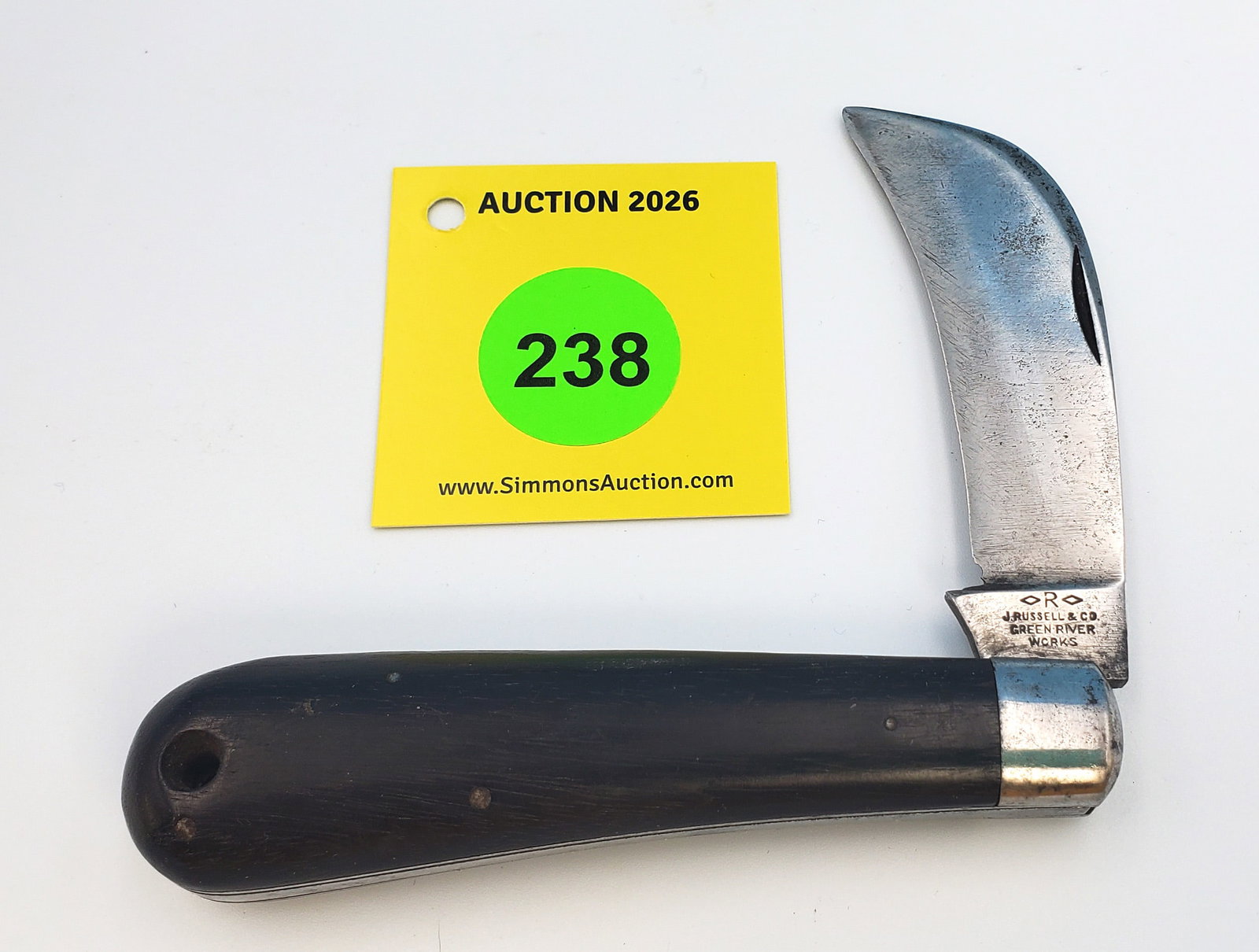 J. Russell - Ebony Hawkbill, light use, no cracks, good snap (1 of 3)